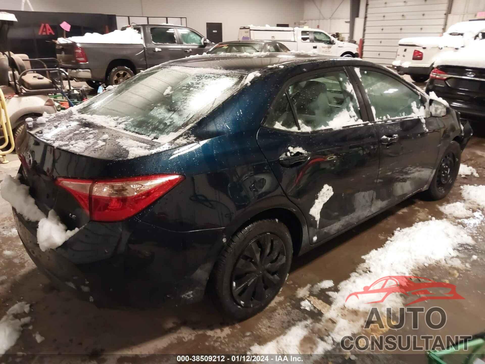 TOYOTA COROLLA 2019 - 2T1BURHE2KC181628