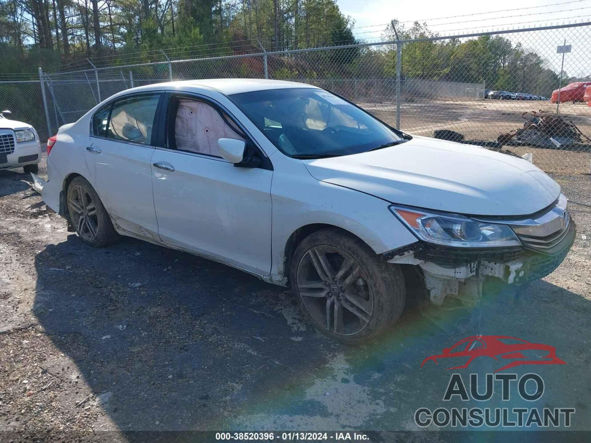 HONDA ACCORD 2017 - 1HGCR2F50HA105890