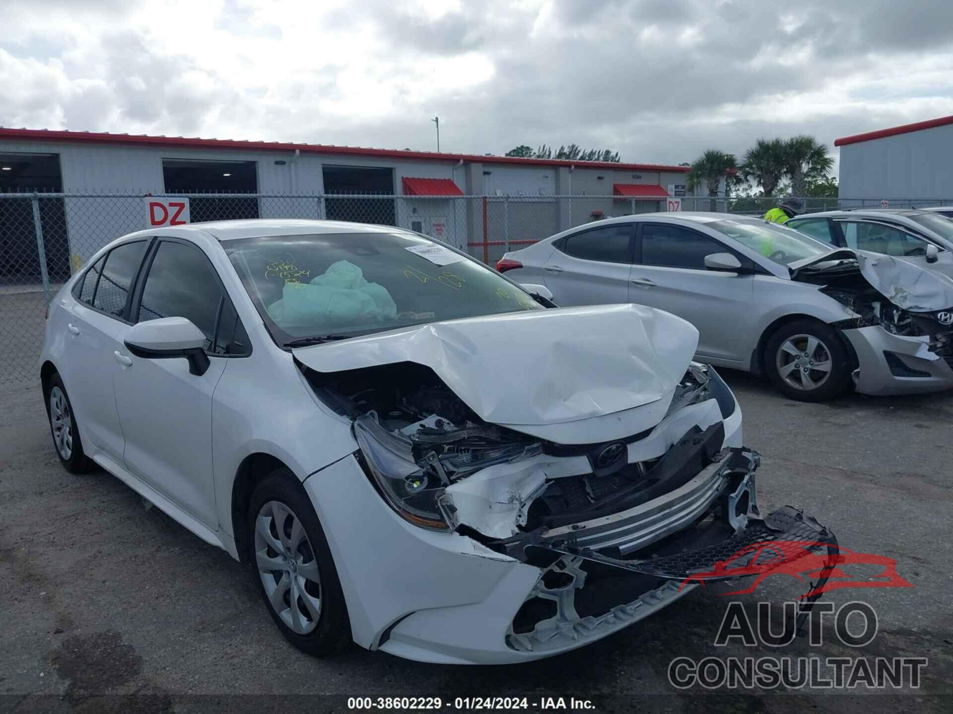 TOYOTA COROLLA 2020 - 5YFEPRAE3LP025436