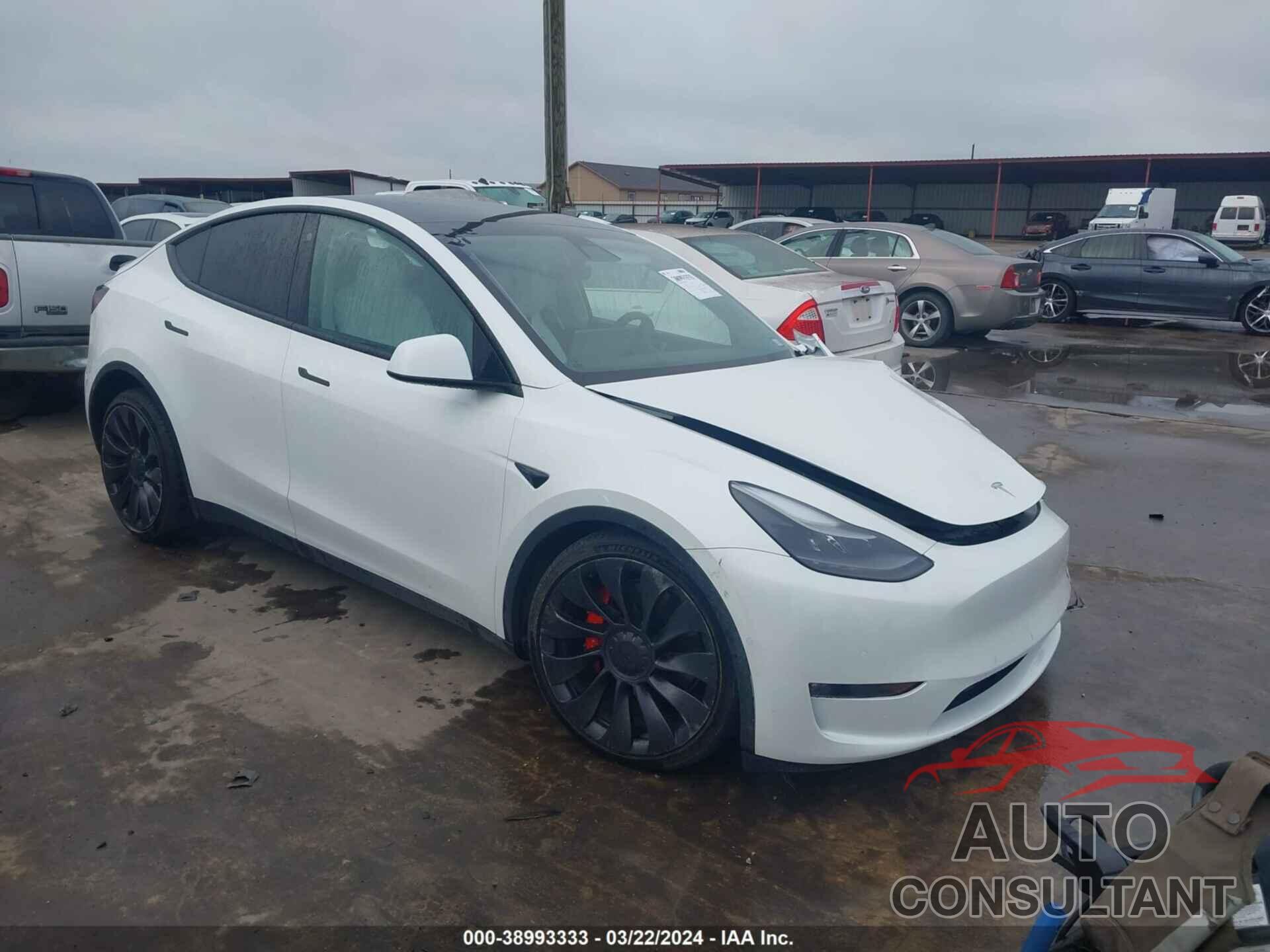 TESLA MODEL Y 2022 - 7SAYGDEF0NF336102