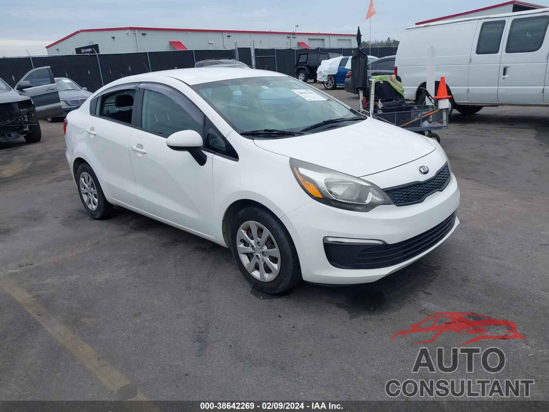 KIA RIO 2016 - KNADM4A32G6658834