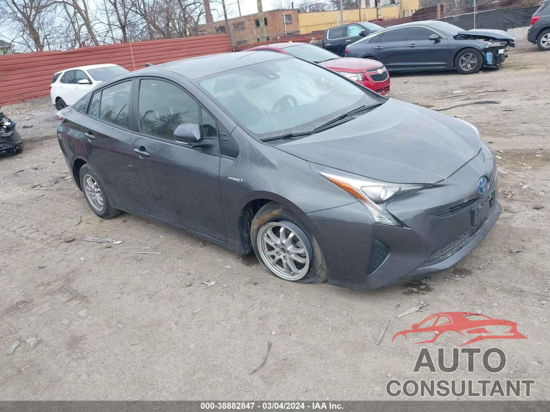 TOYOTA PRIUS 2017 - JTDKBRFU5H3543629