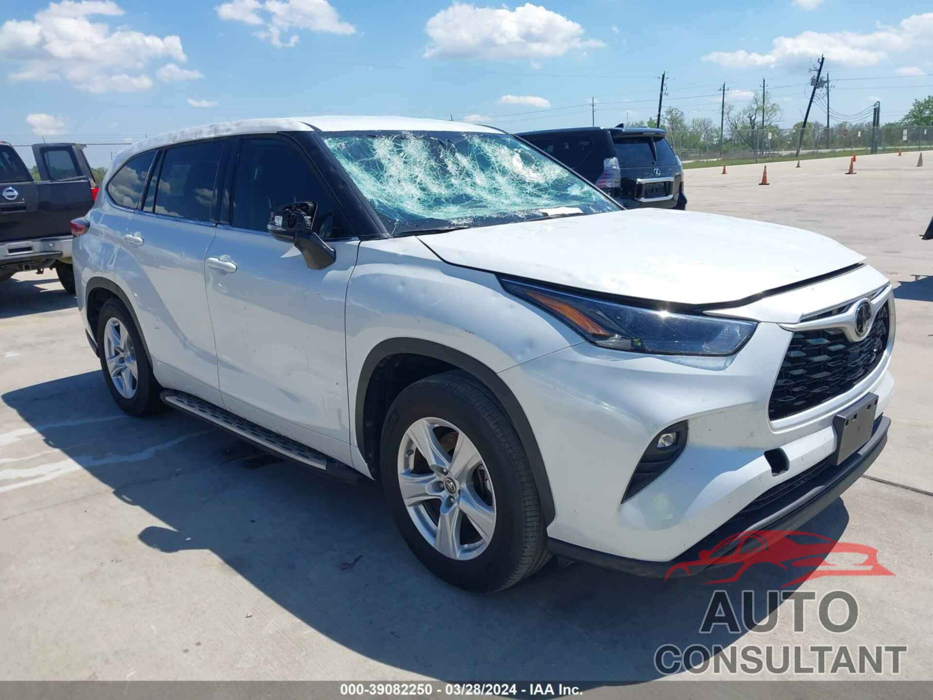 TOYOTA HIGHLANDER 2022 - 5TDZZRAH2NS098488