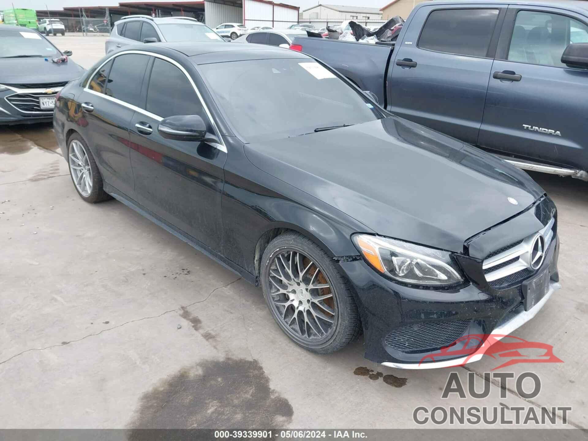 MERCEDES-BENZ C 300 2016 - 55SWF4JB6GU118807