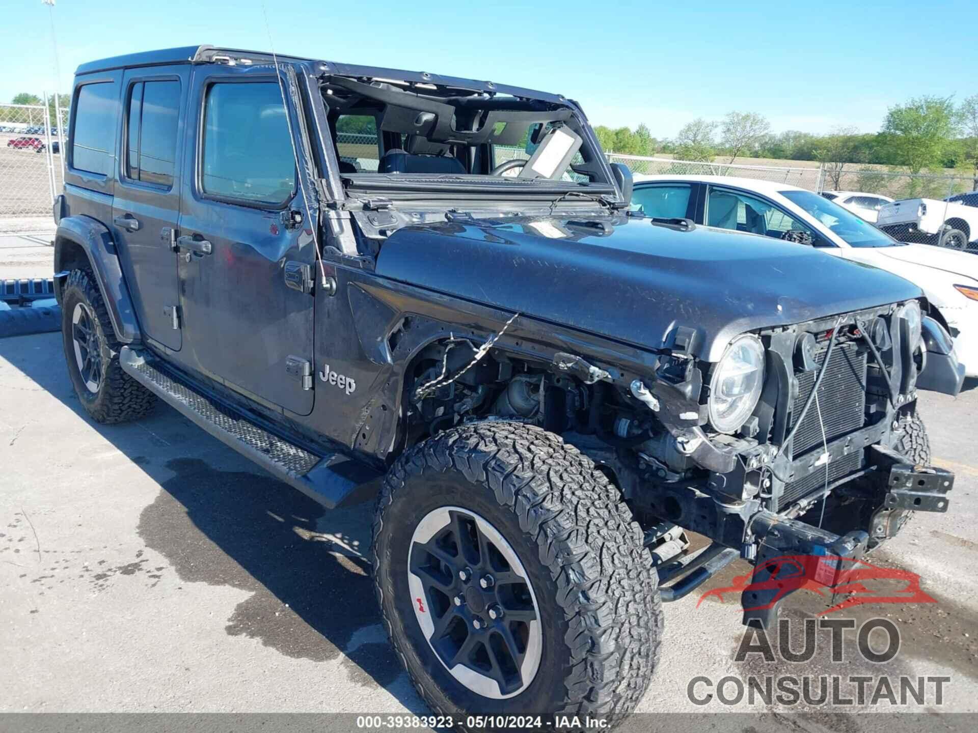 JEEP WRANGLER UNLIMITED 2018 - 1C4HJXEG5JW184106