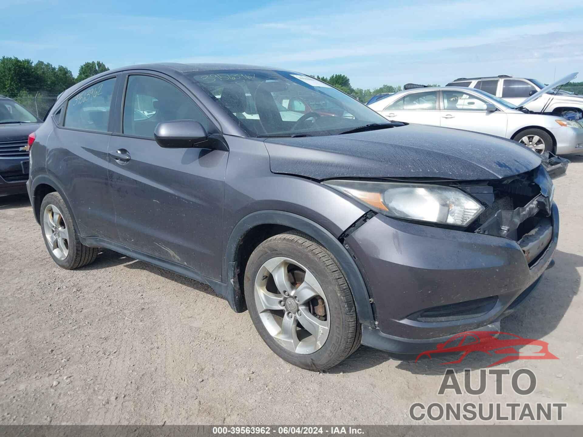 HONDA HR-V 2016 - 3CZRU6H3XGM744798