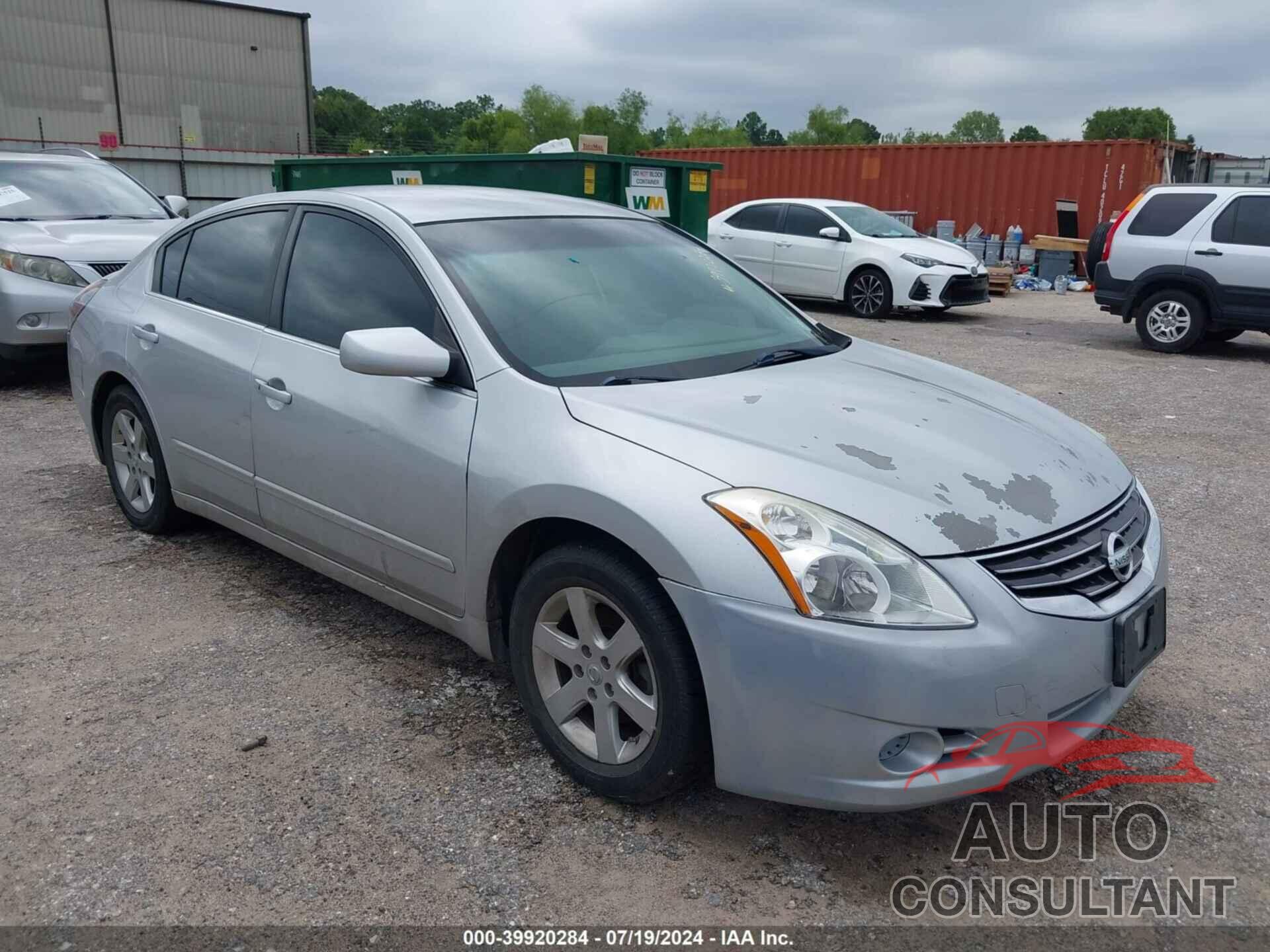 NISSAN ALTIMA 2012 - 1N4AL2AP1CN446769