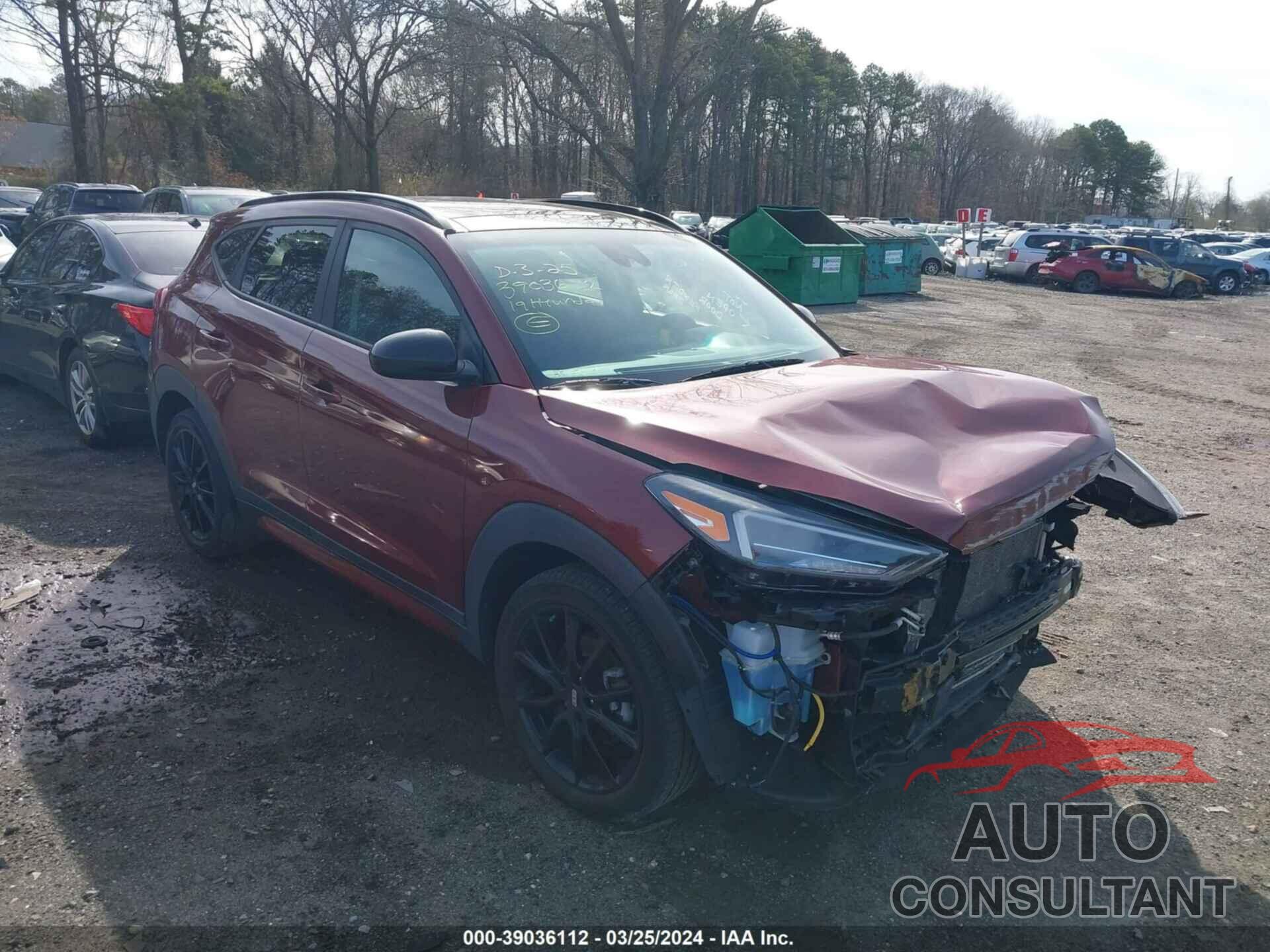 HYUNDAI TUCSON 2019 - KM8J3CAL4KU931095