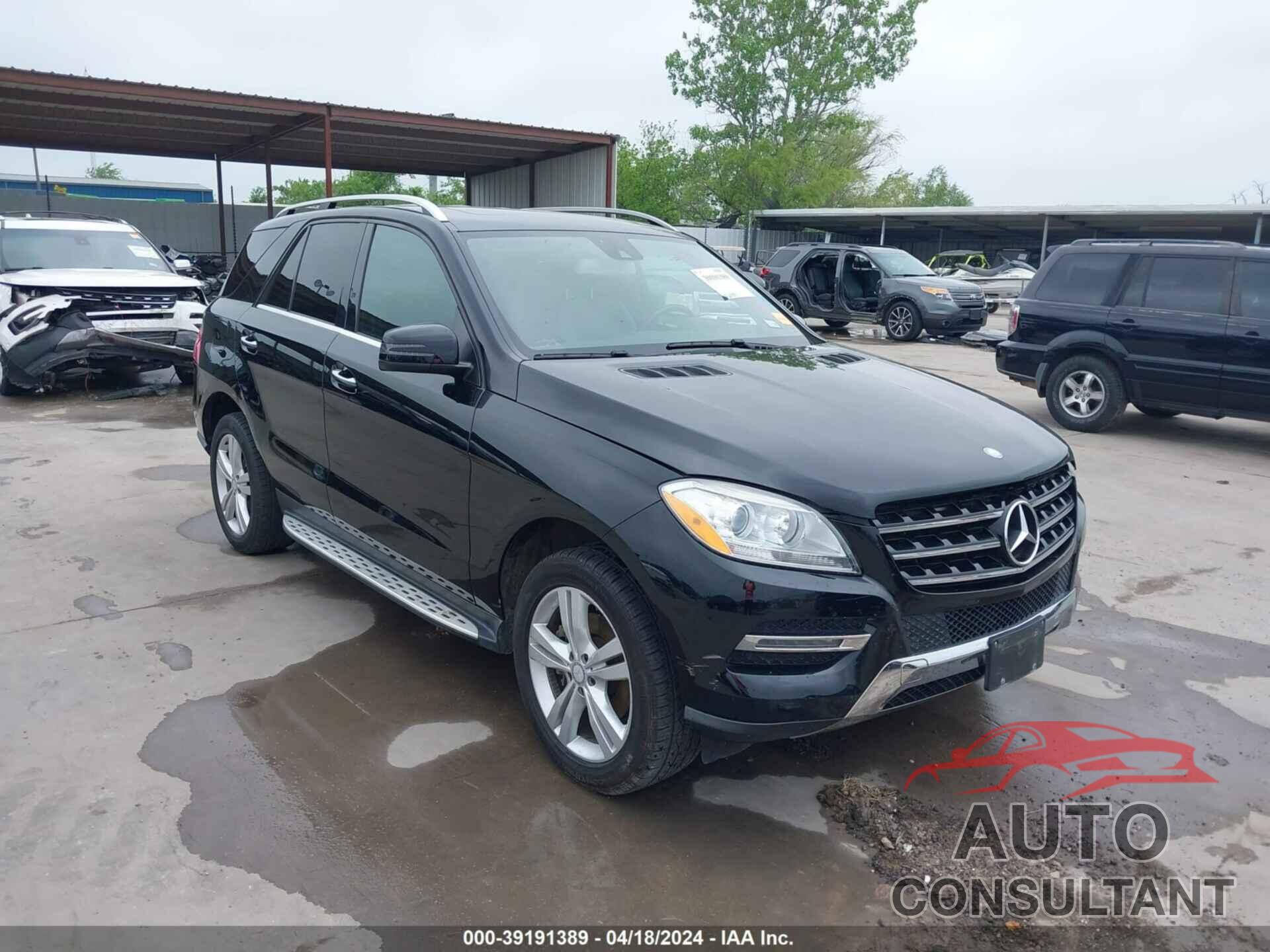 MERCEDES-BENZ ML 350 2015 - 4JGDA5JB6FA610785