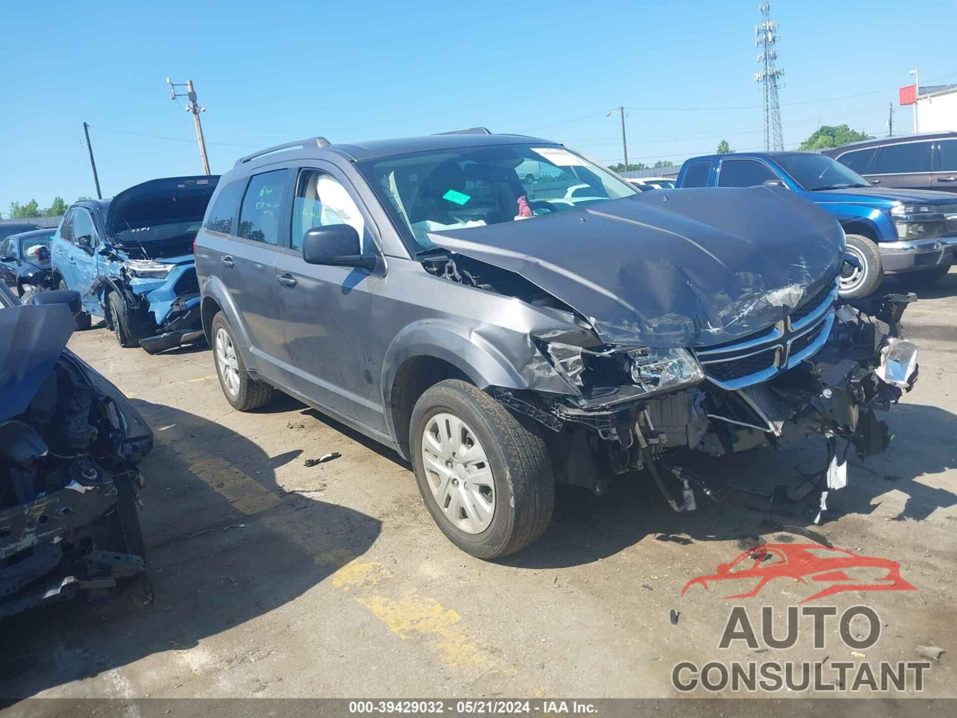 DODGE JOURNEY 2018 - 3C4PDCAB6JT274070