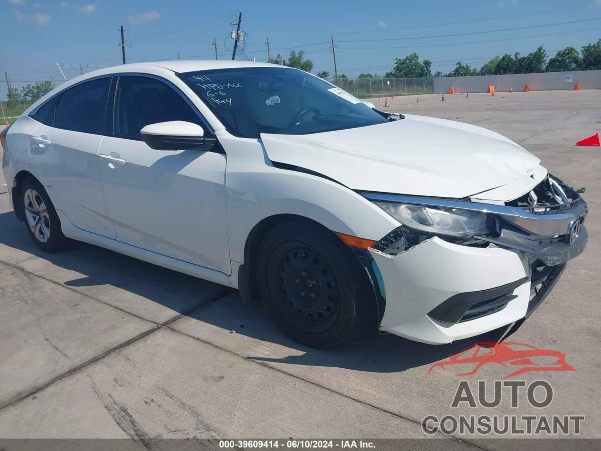 HONDA CIVIC 2017 - 19XFC2F51HE081416