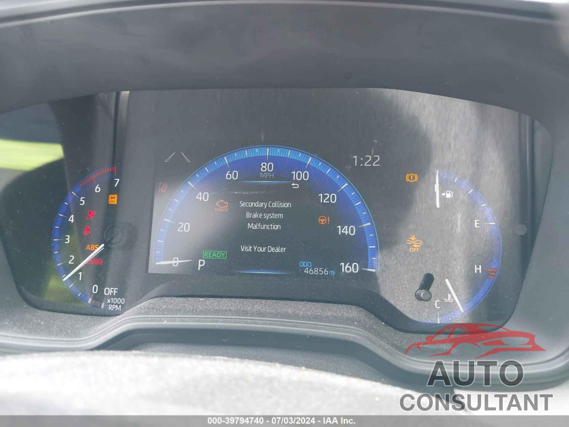 TOYOTA COROLLA 2020 - JTDEBRBE7LJ030155