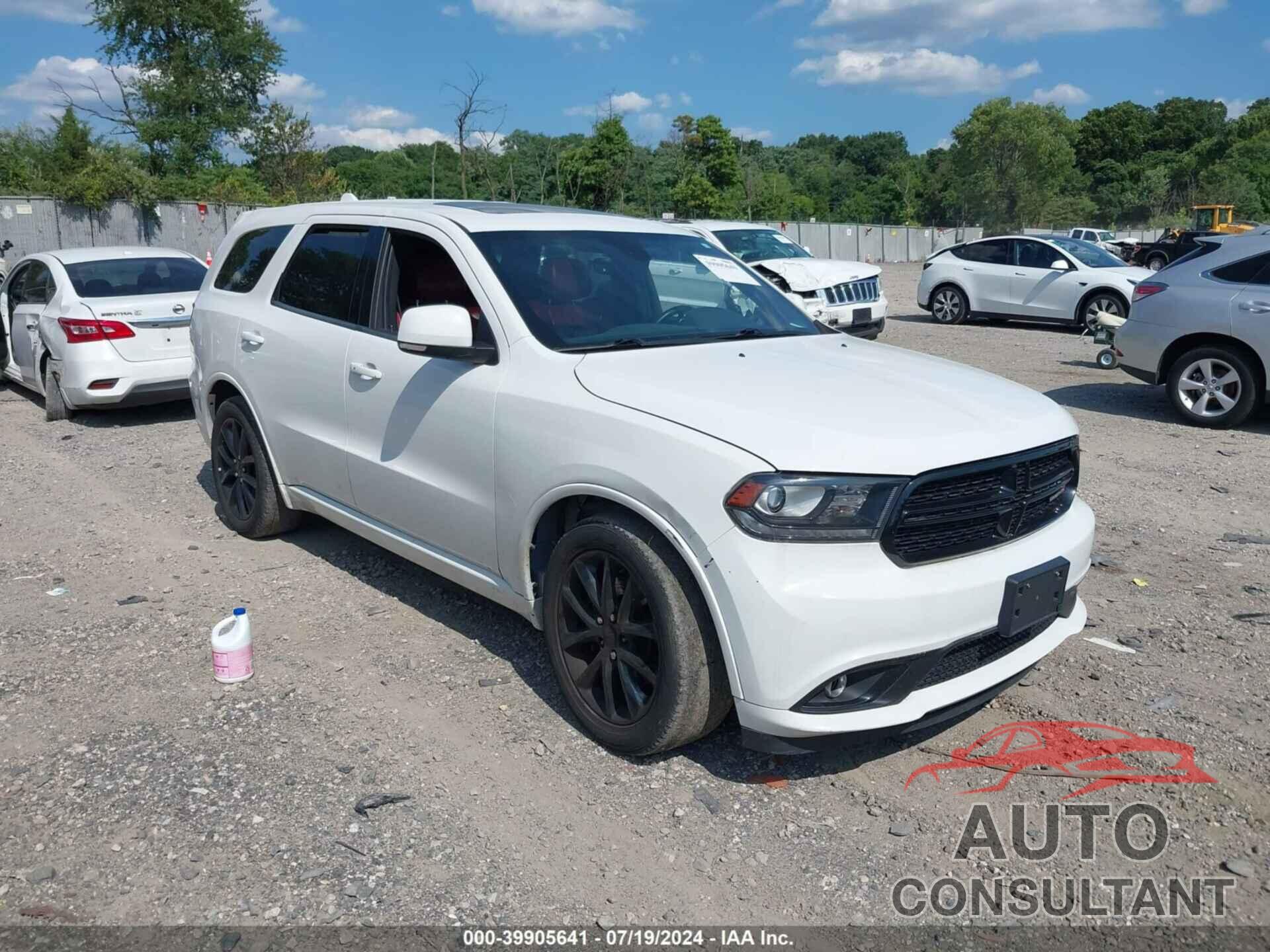 DODGE DURANGO 2017 - 1C4SDJCT7HC860349
