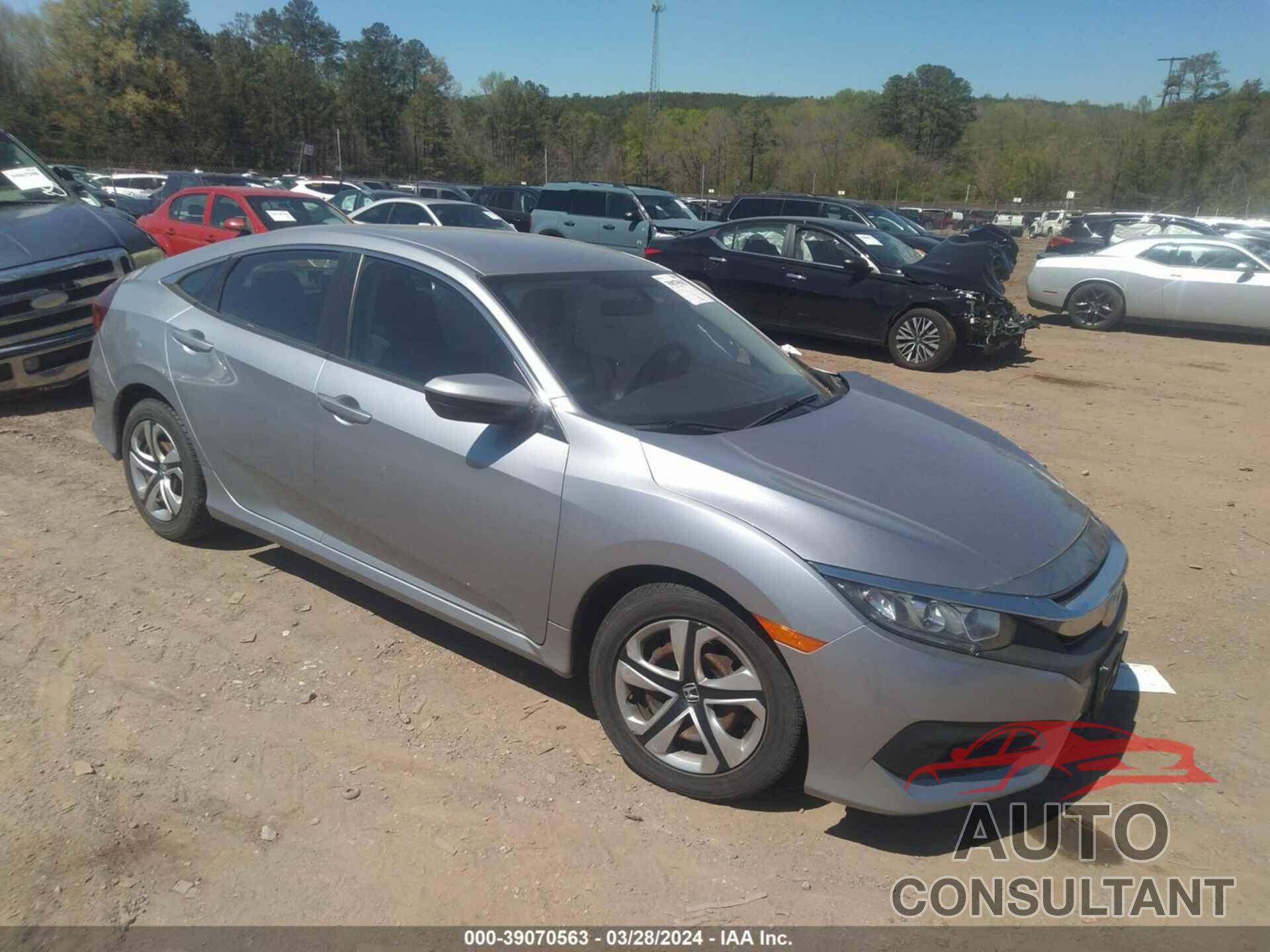 HONDA CIVIC 2017 - 19XFC2F55HE047060