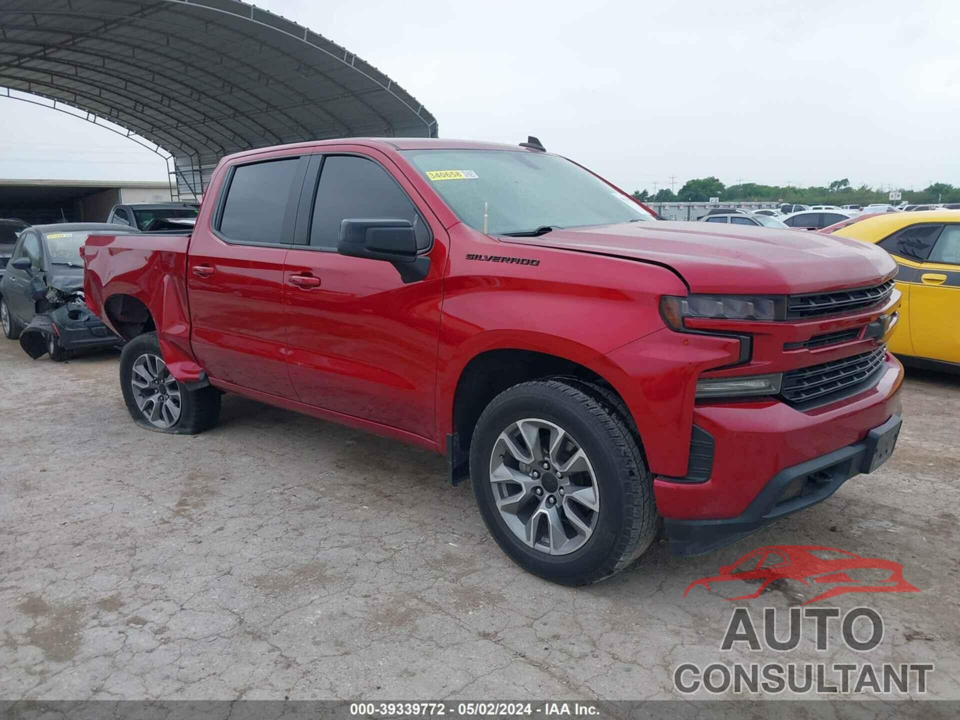 CHEVROLET SILVERADO 1500 2021 - 1GCPWDEK2MZ195499