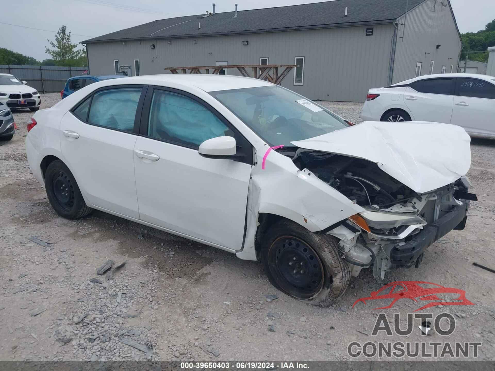 TOYOTA COROLLA 2016 - 2T1BURHE4GC612770