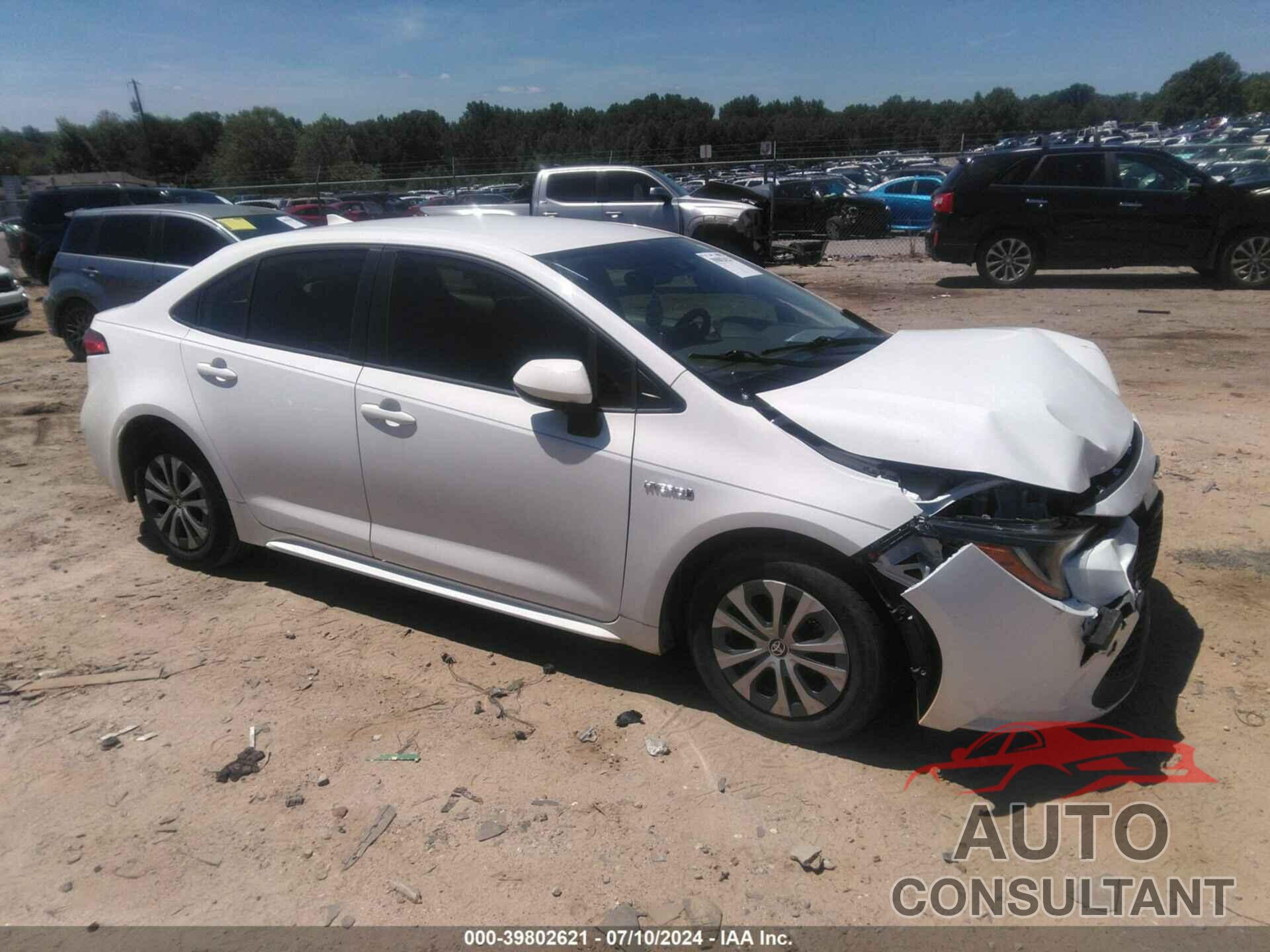 TOYOTA COROLLA 2020 - JTDEBRBE4LJ004144