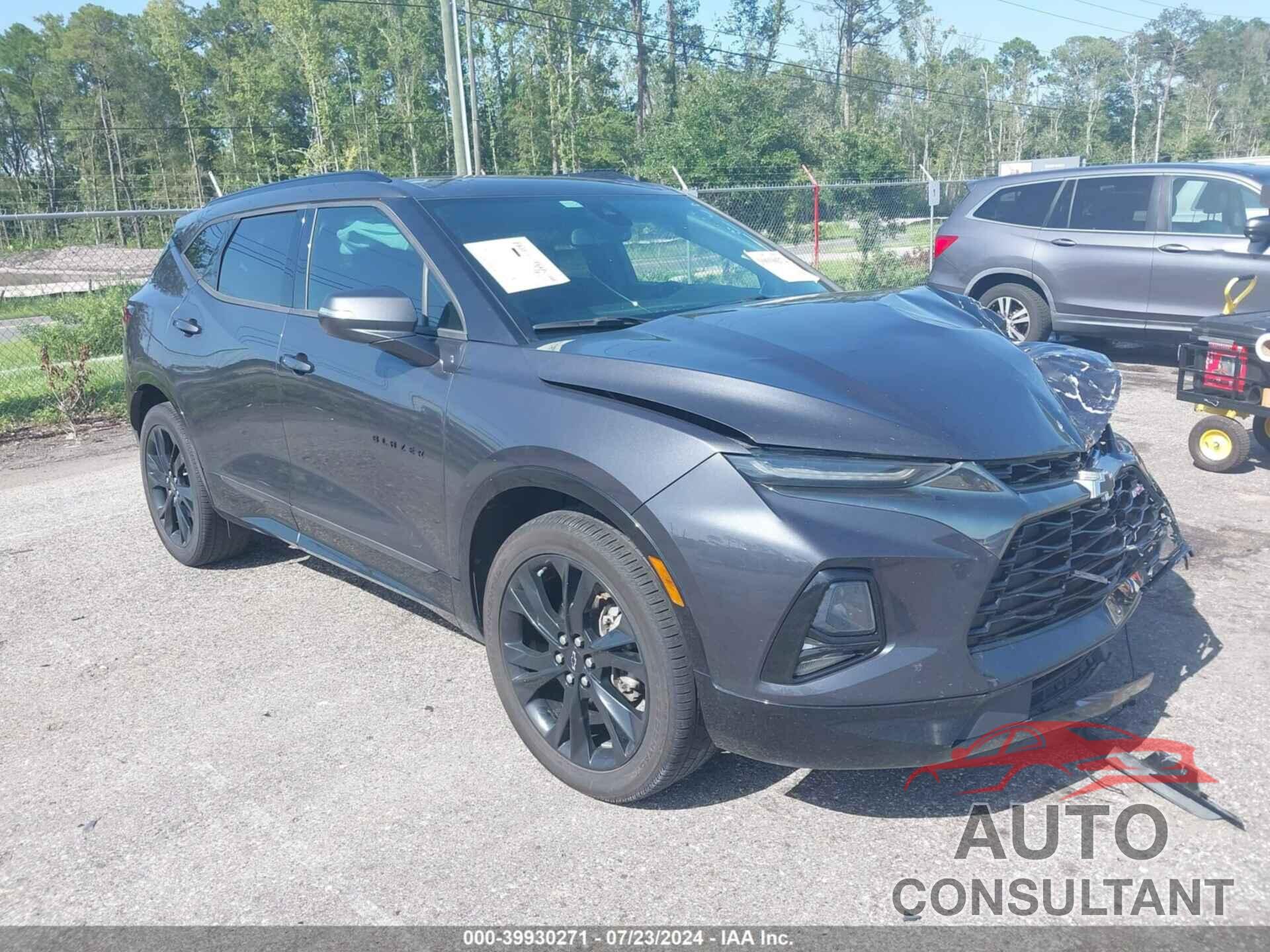 CHEVROLET BLAZER 2021 - 3GNKBERS6MS500111