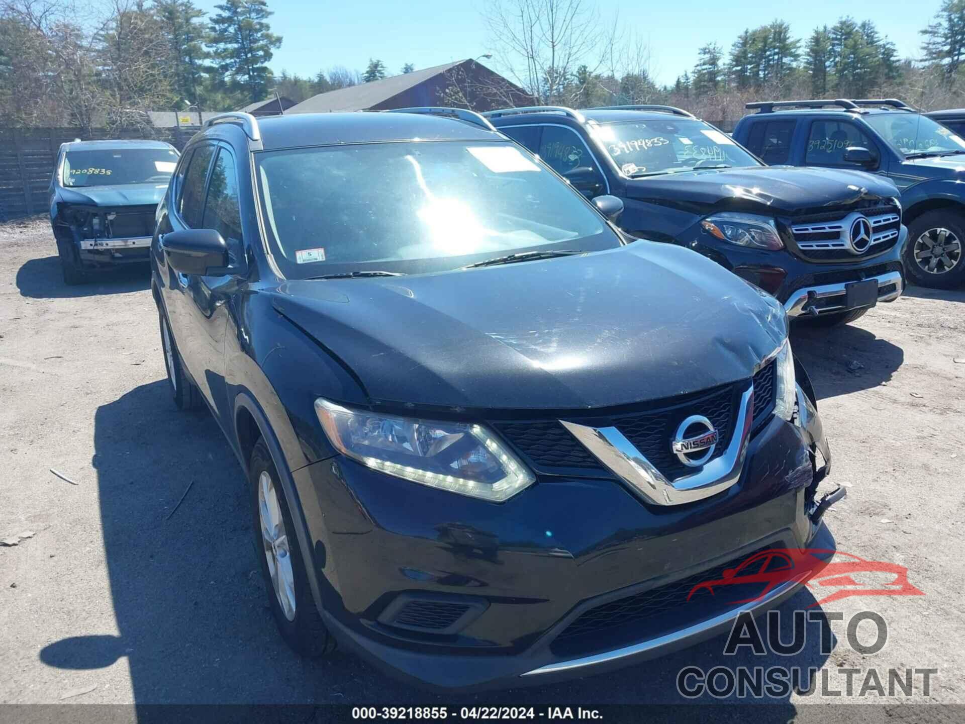 NISSAN ROGUE 2016 - KNMAT2MV1GP621553