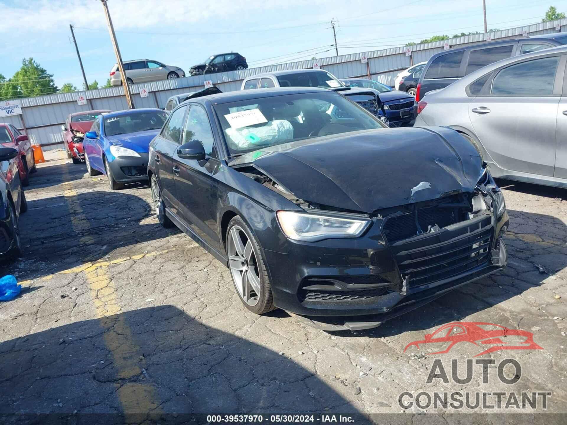 AUDI A3 2016 - WAUA7GFF6G1107401