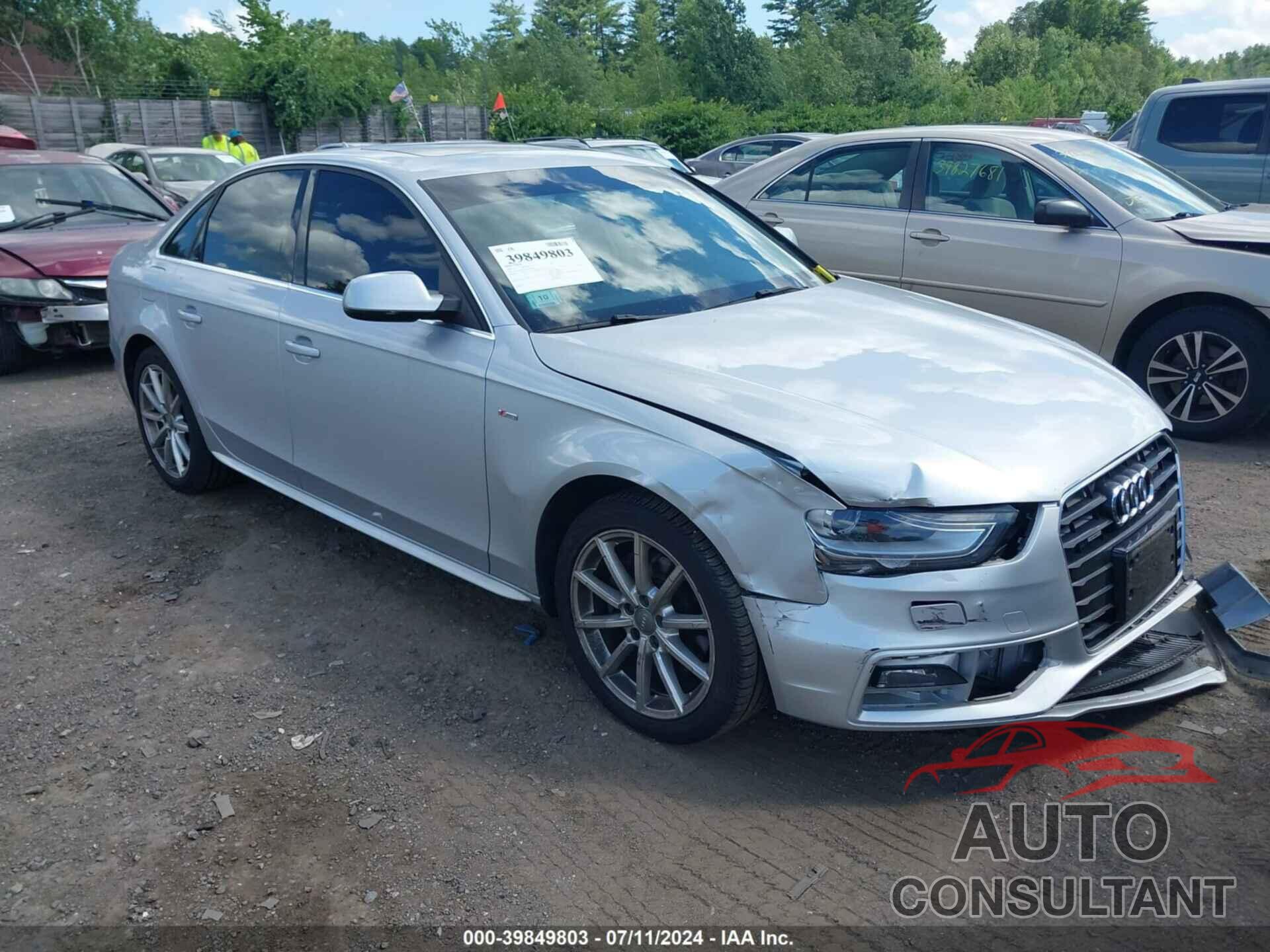 AUDI A4 2014 - WAUHFAFL9EA011005