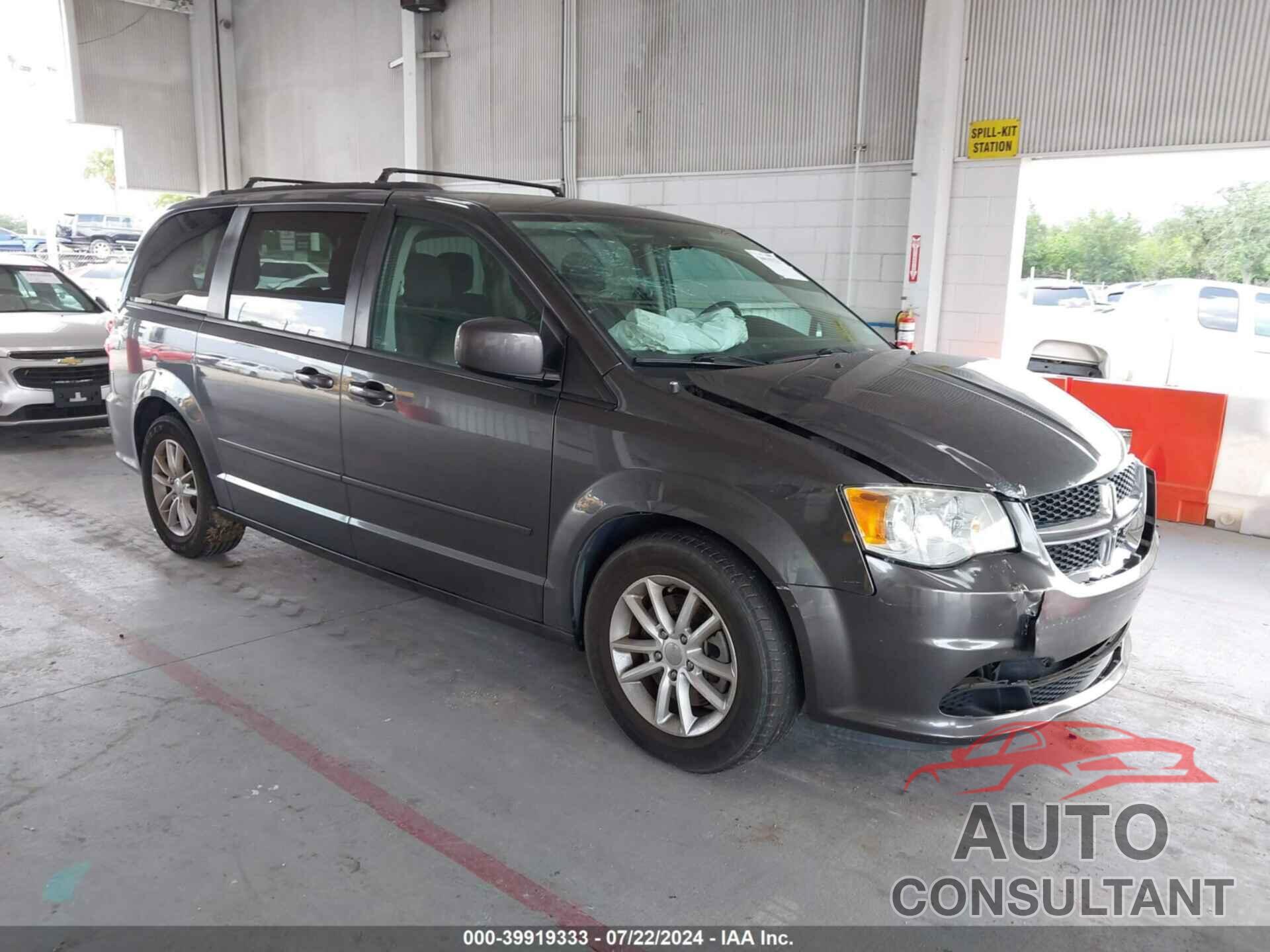 DODGE GRAND CARAVAN 2016 - 2C4RDGCGXGR242131