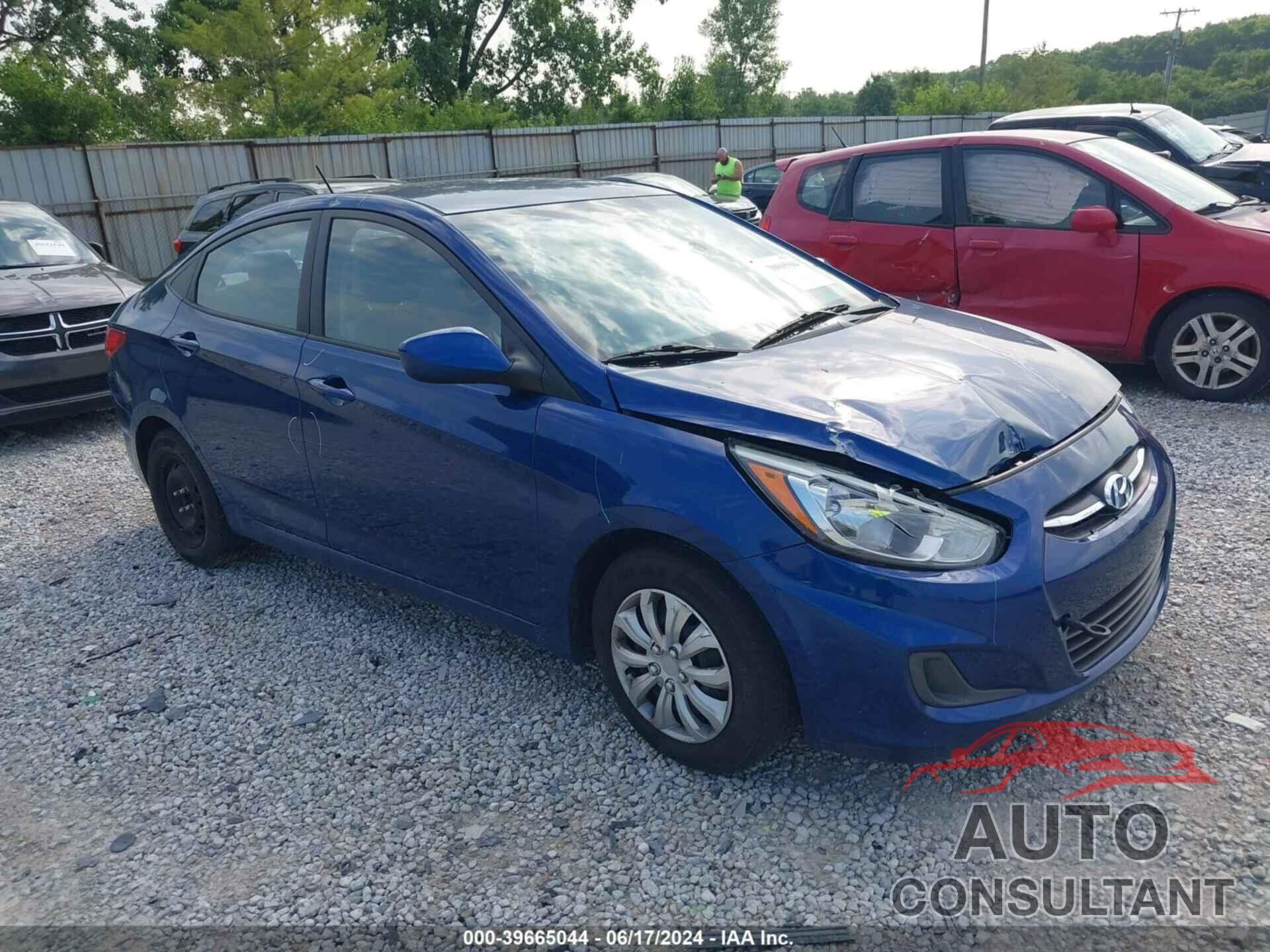 HYUNDAI ACCENT 2016 - KMHCT4AE6GU982783