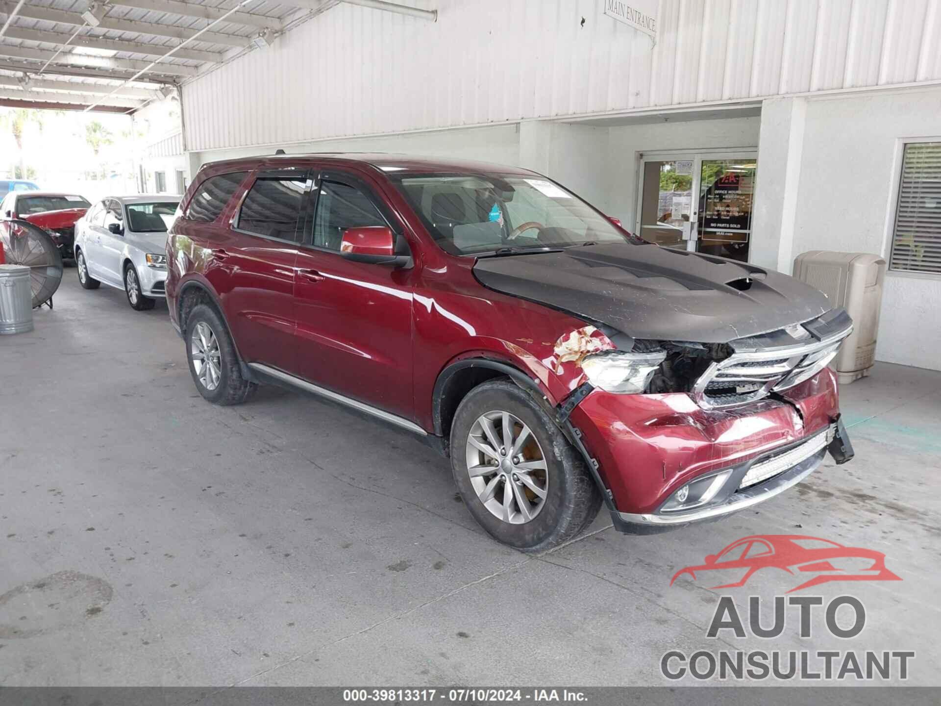 DODGE DURANGO 2016 - 1C4RDJAG1GC346693