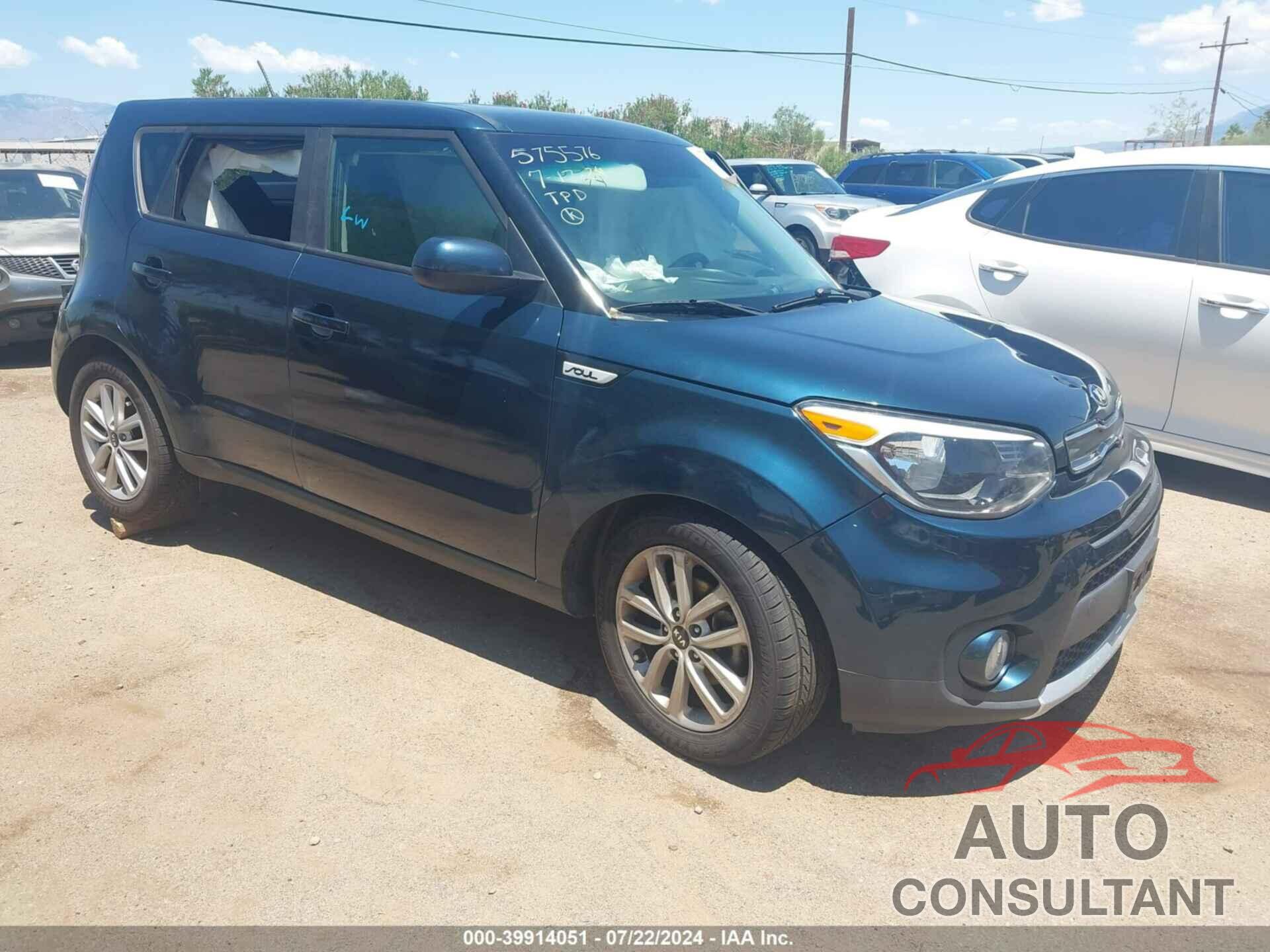 KIA SOUL 2018 - KNDJP3A5XJ7616504