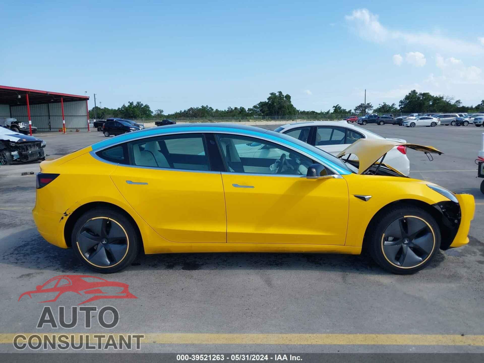 TESLA MODEL 3 2019 - 5YJ3E1EA5KF312020
