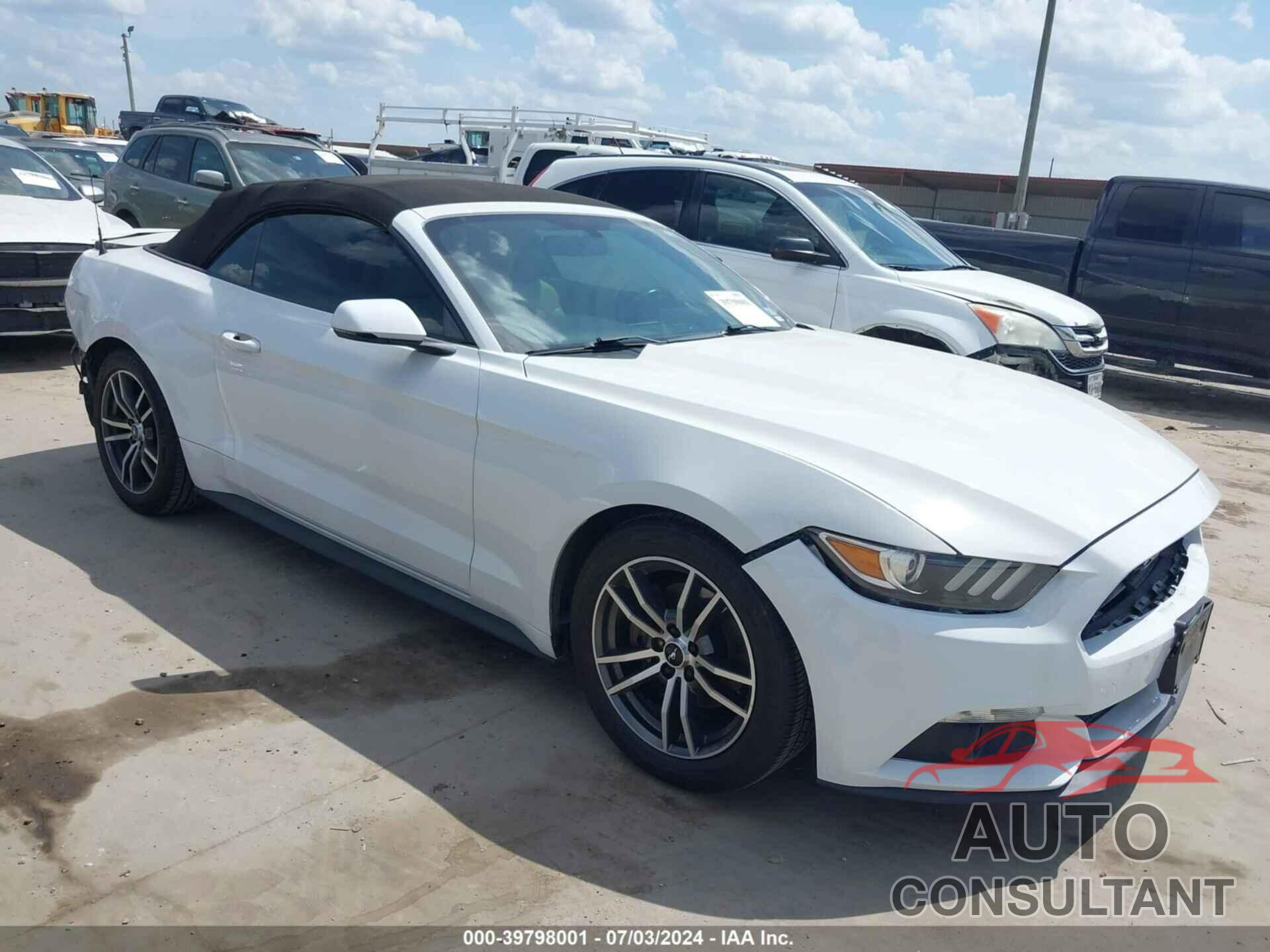 FORD MUSTANG 2016 - 1FATP8UH1G5292512