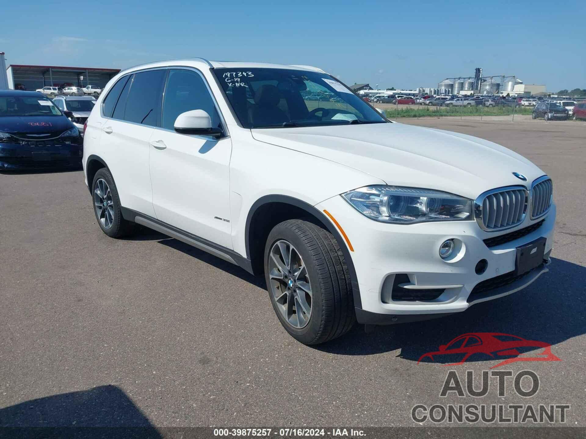 BMW X5 2018 - 5UXKR0C56J0X94072