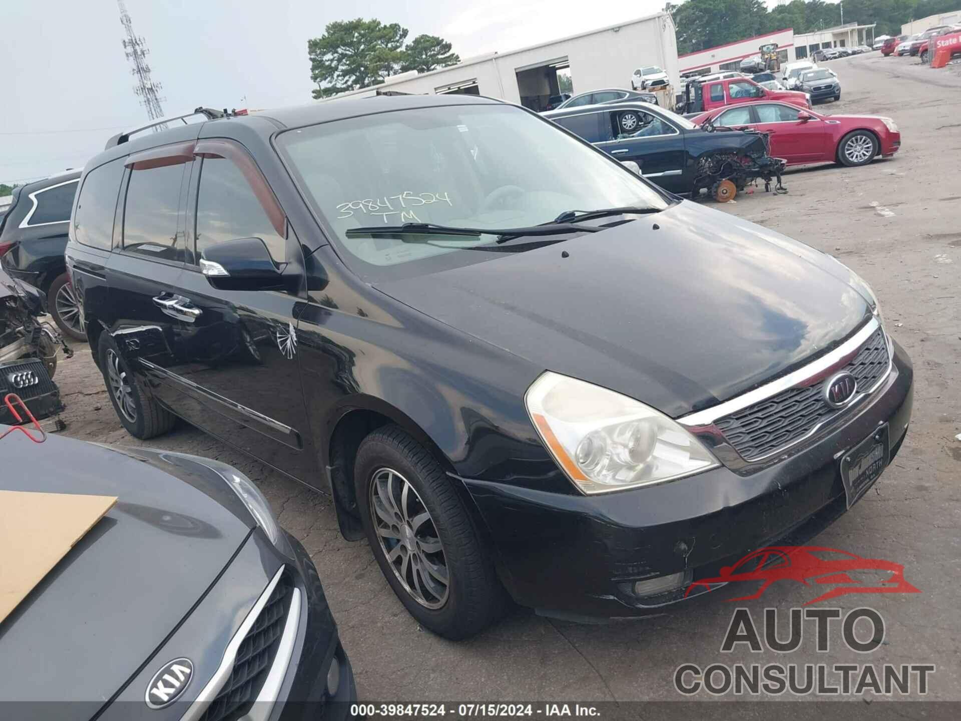 KIA SEDONA 2012 - KNDMH4C74C6422168