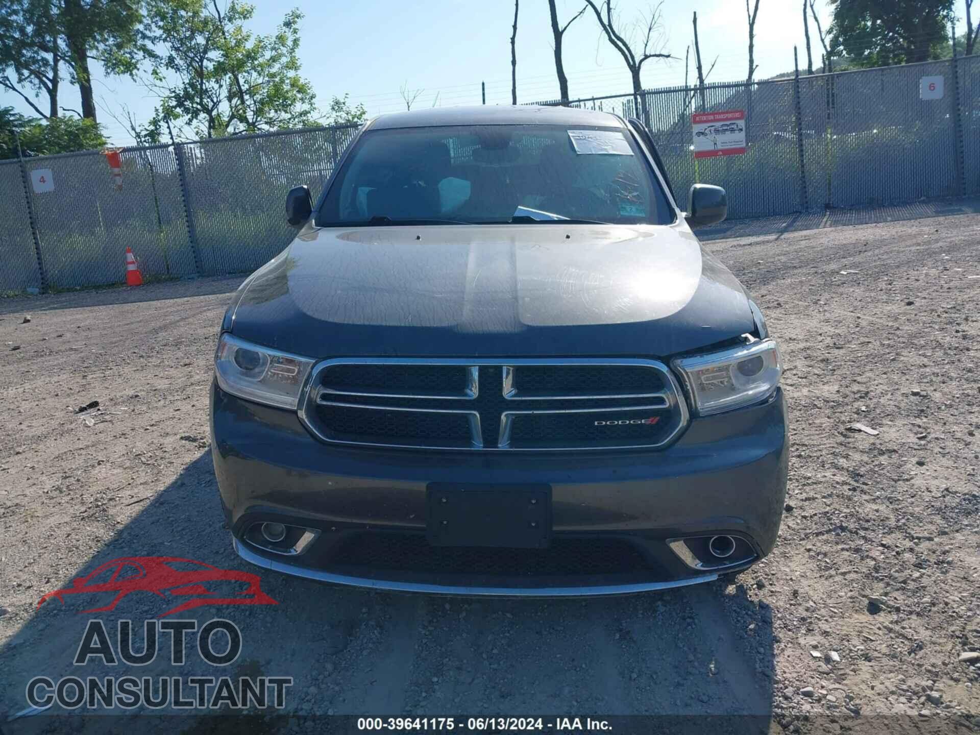 DODGE DURANGO 2017 - 1C4RDHAG1HC925970