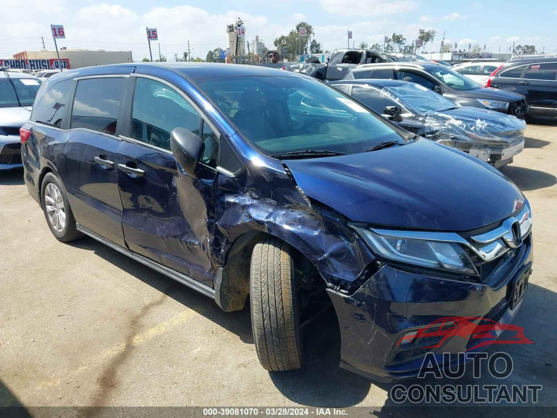 HONDA ODYSSEY 2019 - 5FNRL6H28KB026728