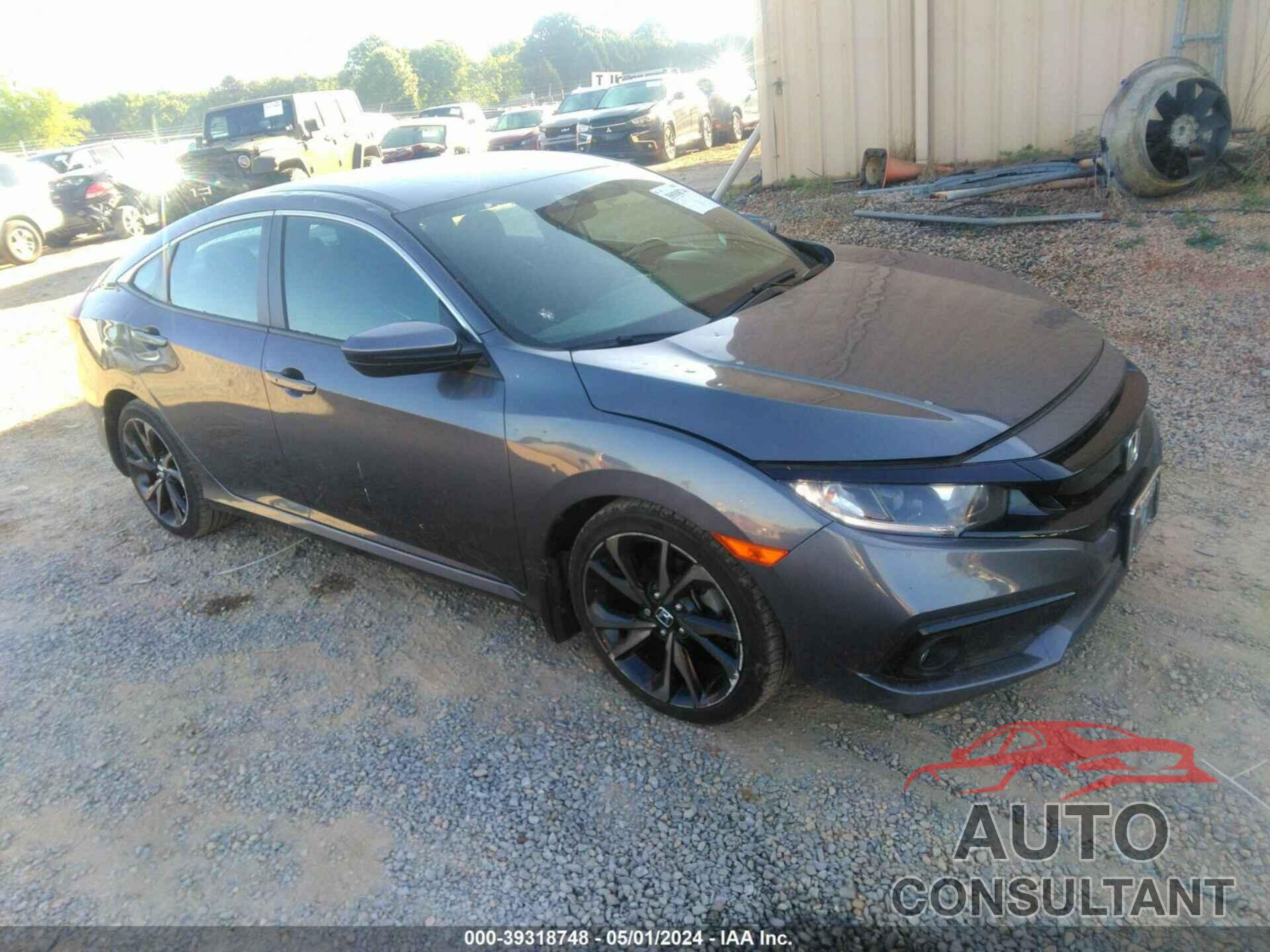 HONDA CIVIC 2019 - 2HGFC2F87KH596881