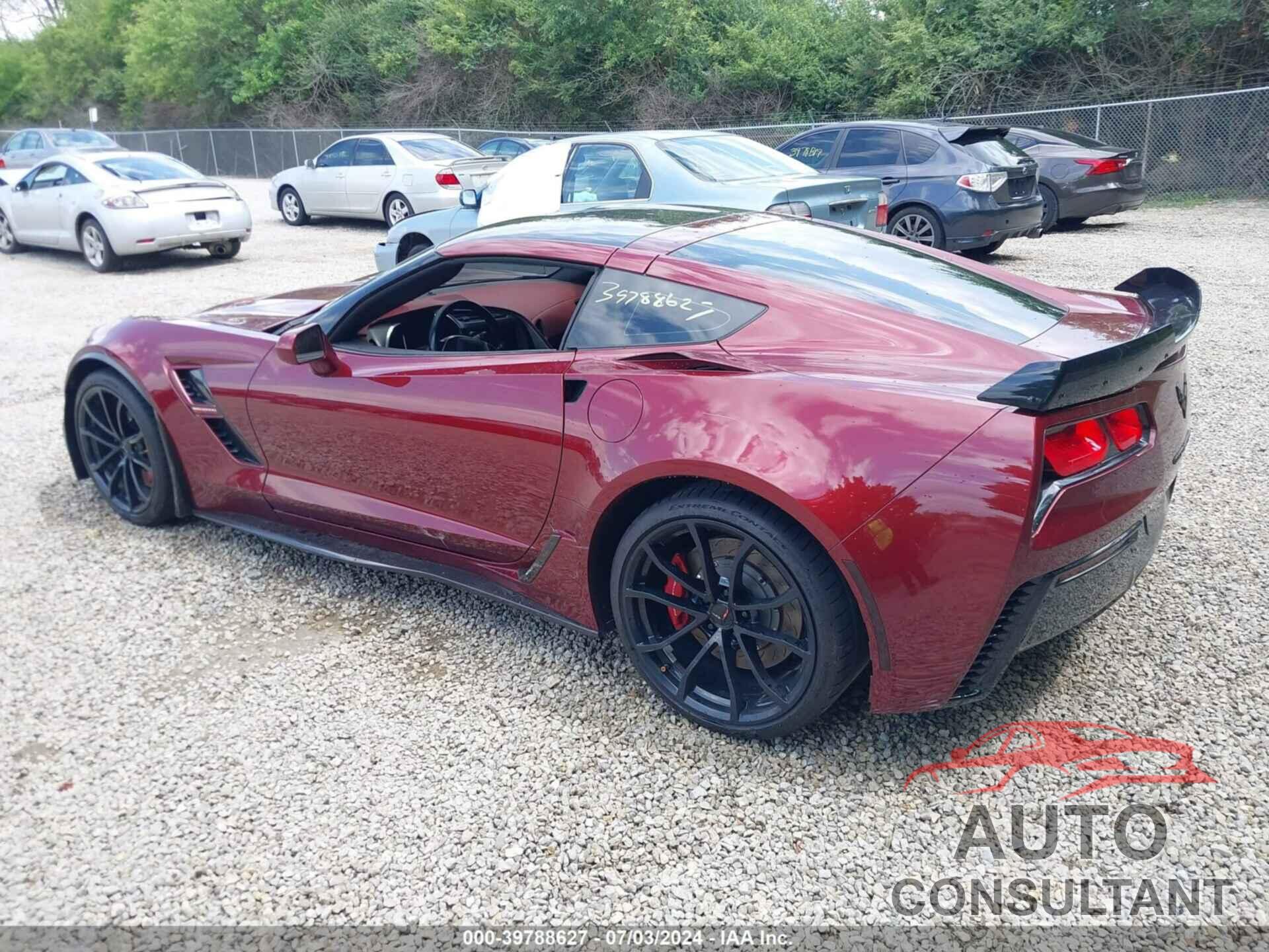 CHEVROLET CORVETTE 2017 - 1G1Y12D70H5121590