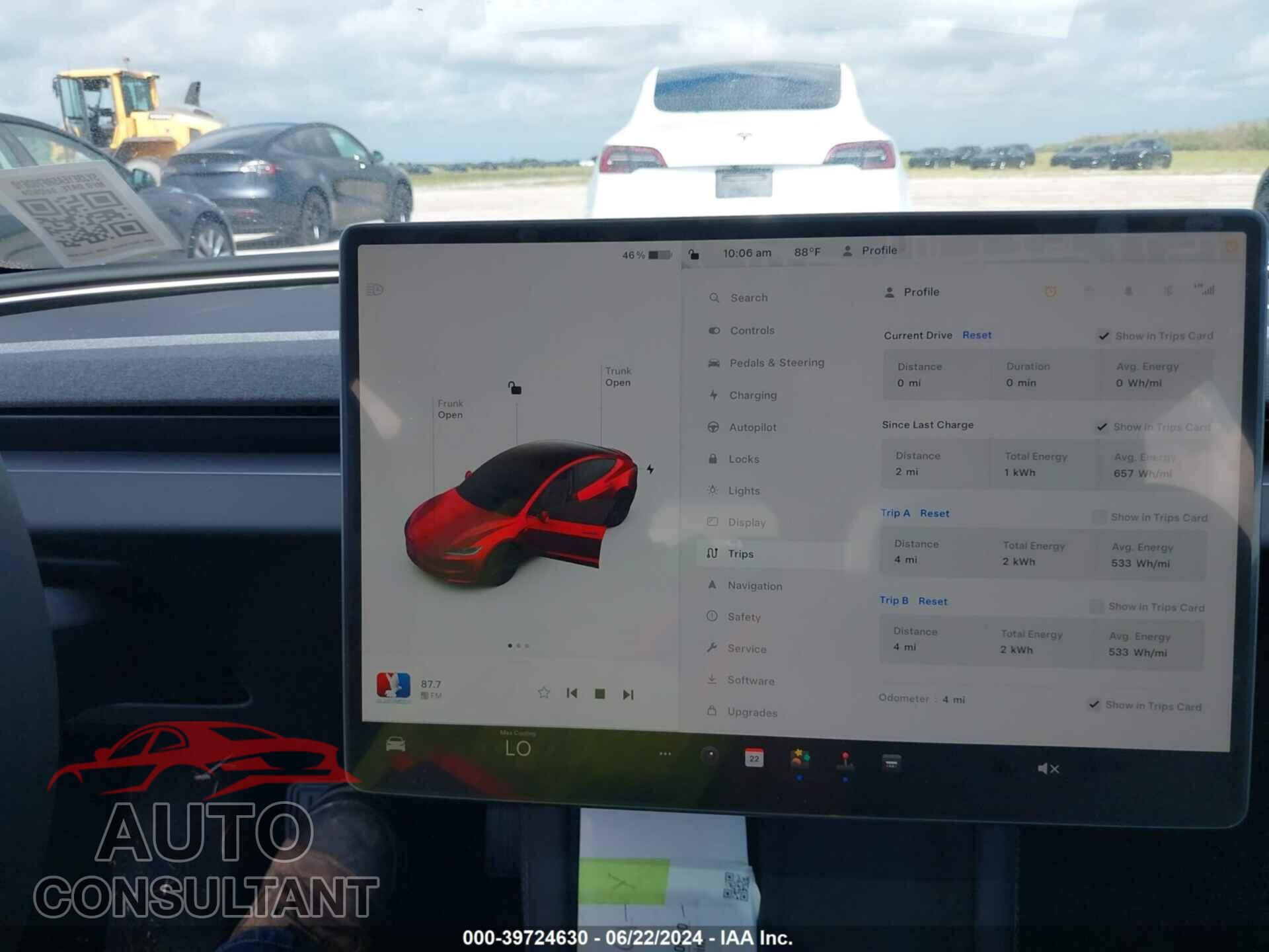 TESLA MODEL 3 2024 - 5YJ3E1EA5RF760610