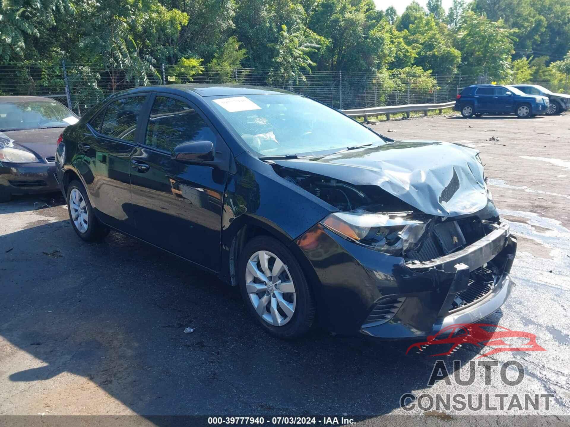 TOYOTA COROLLA 2016 - 2T1BURHE2GC703276