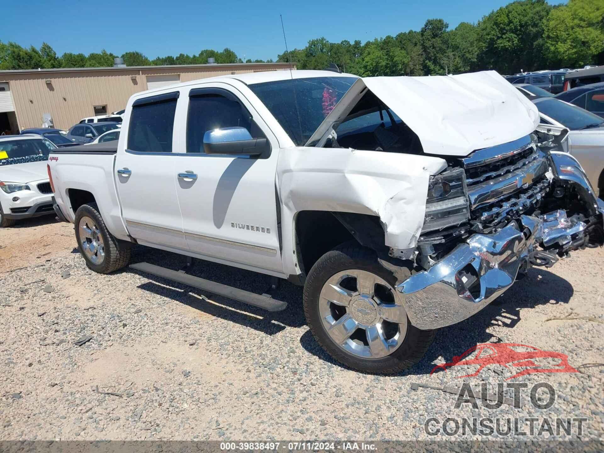 CHEVROLET SILVERADO 1500 2017 - 3GCUKSEC7HG457812