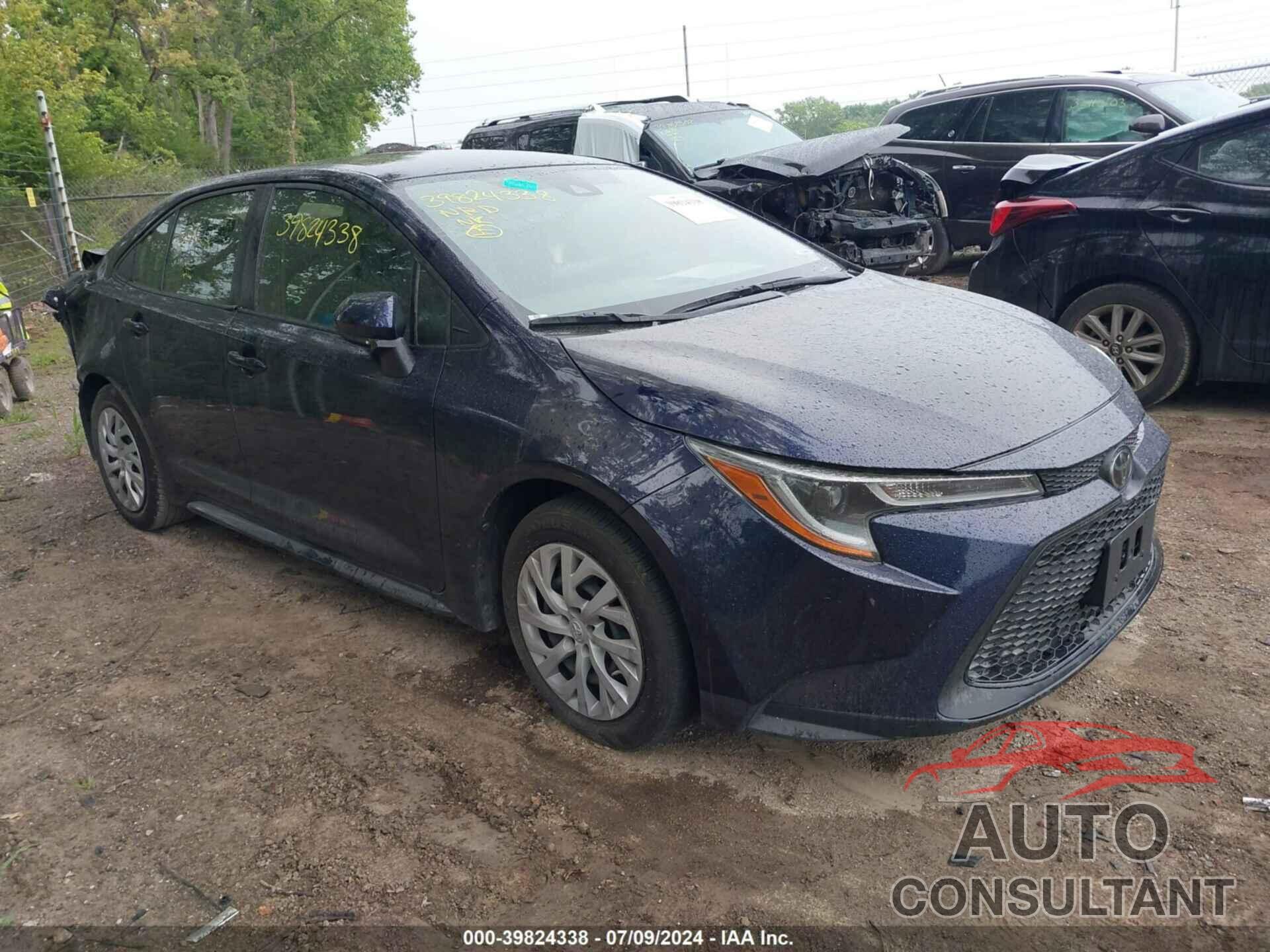 TOYOTA COROLLA 2020 - JTDEPRAE1LJ040005