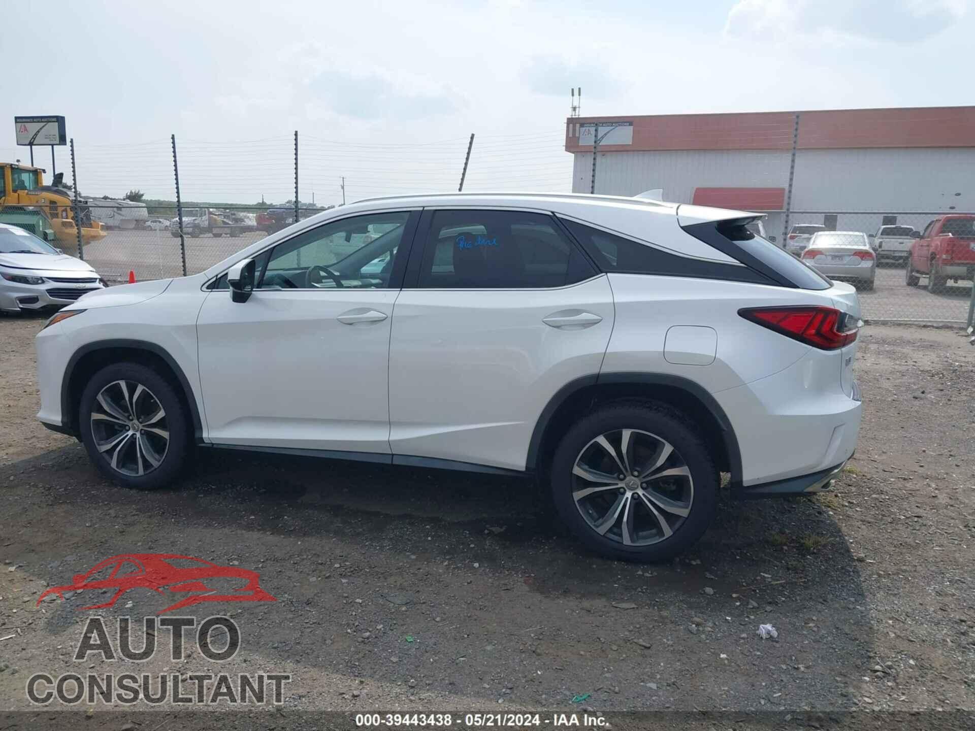 LEXUS RX 350 2017 - 2T2ZZMCA5HC037454