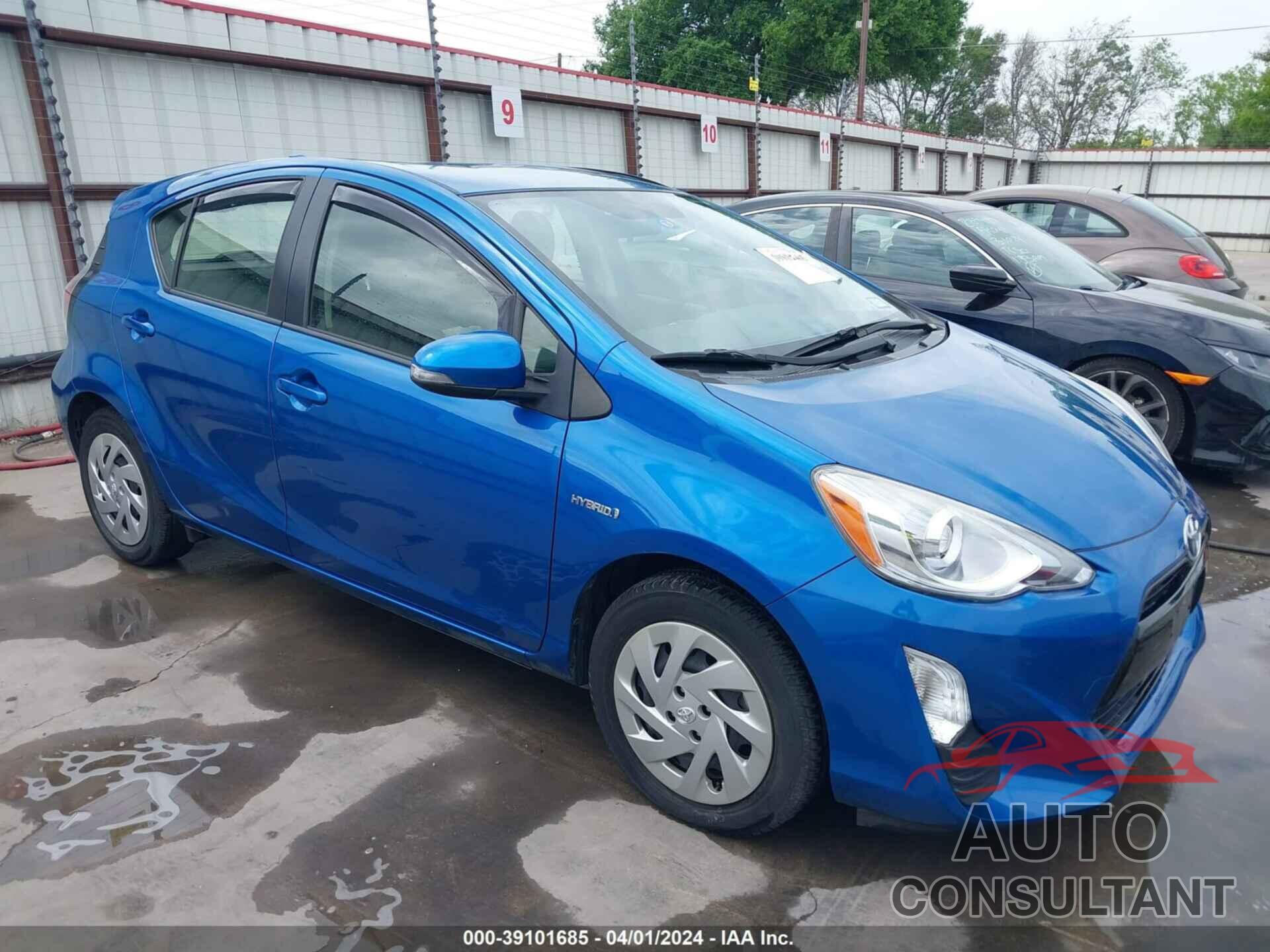 TOYOTA PRIUS C 2016 - JTDKDTB35G1590089