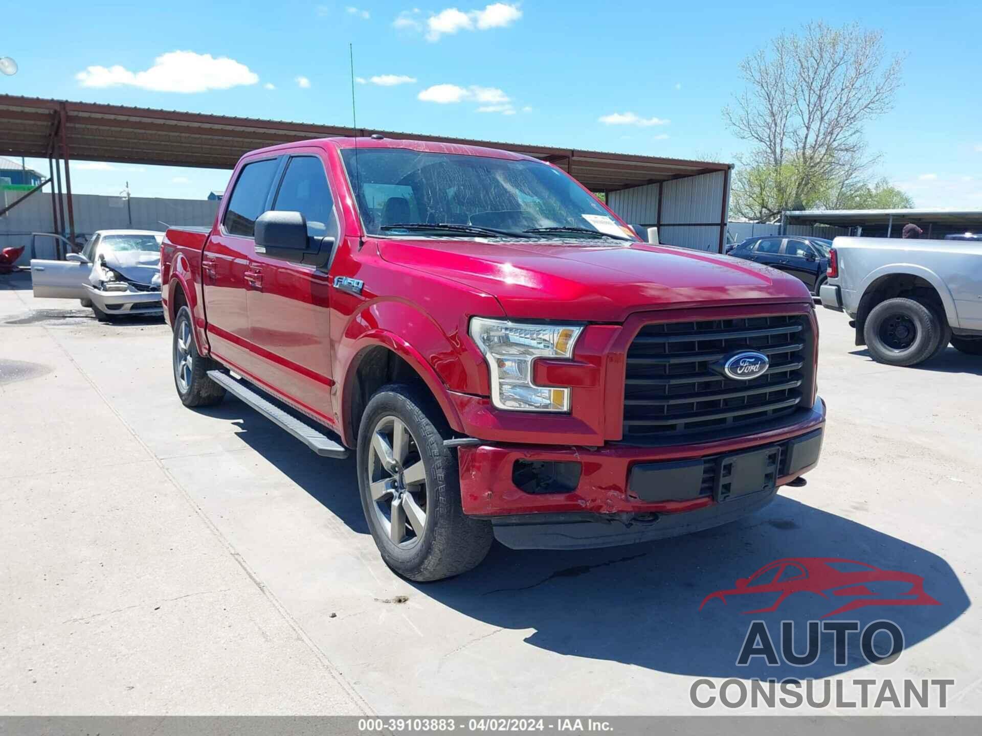 FORD F150 2016 - 1FTEW1EF1GKD51327