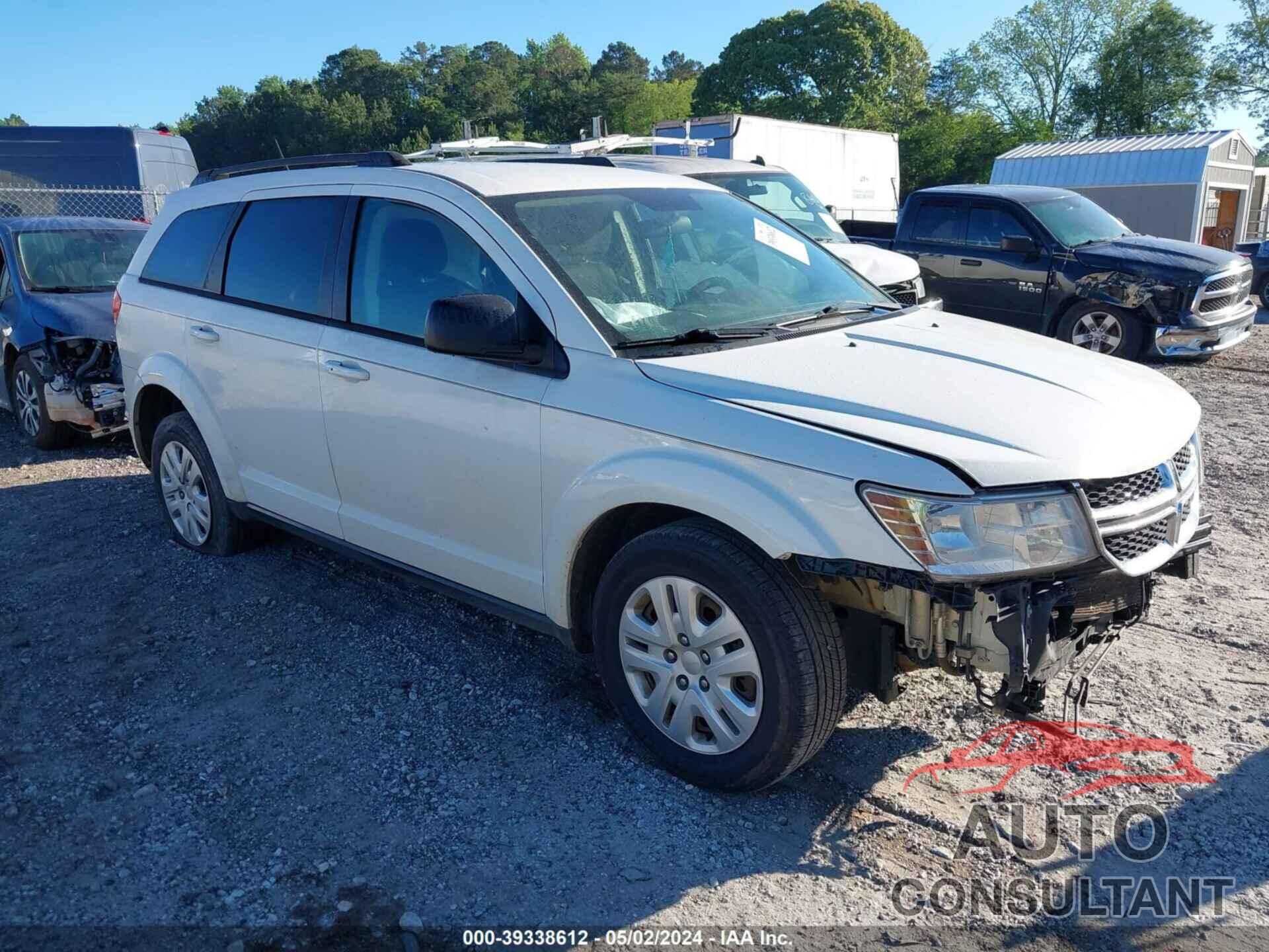 DODGE JOURNEY 2018 - 3C4PDCAB1JT249528