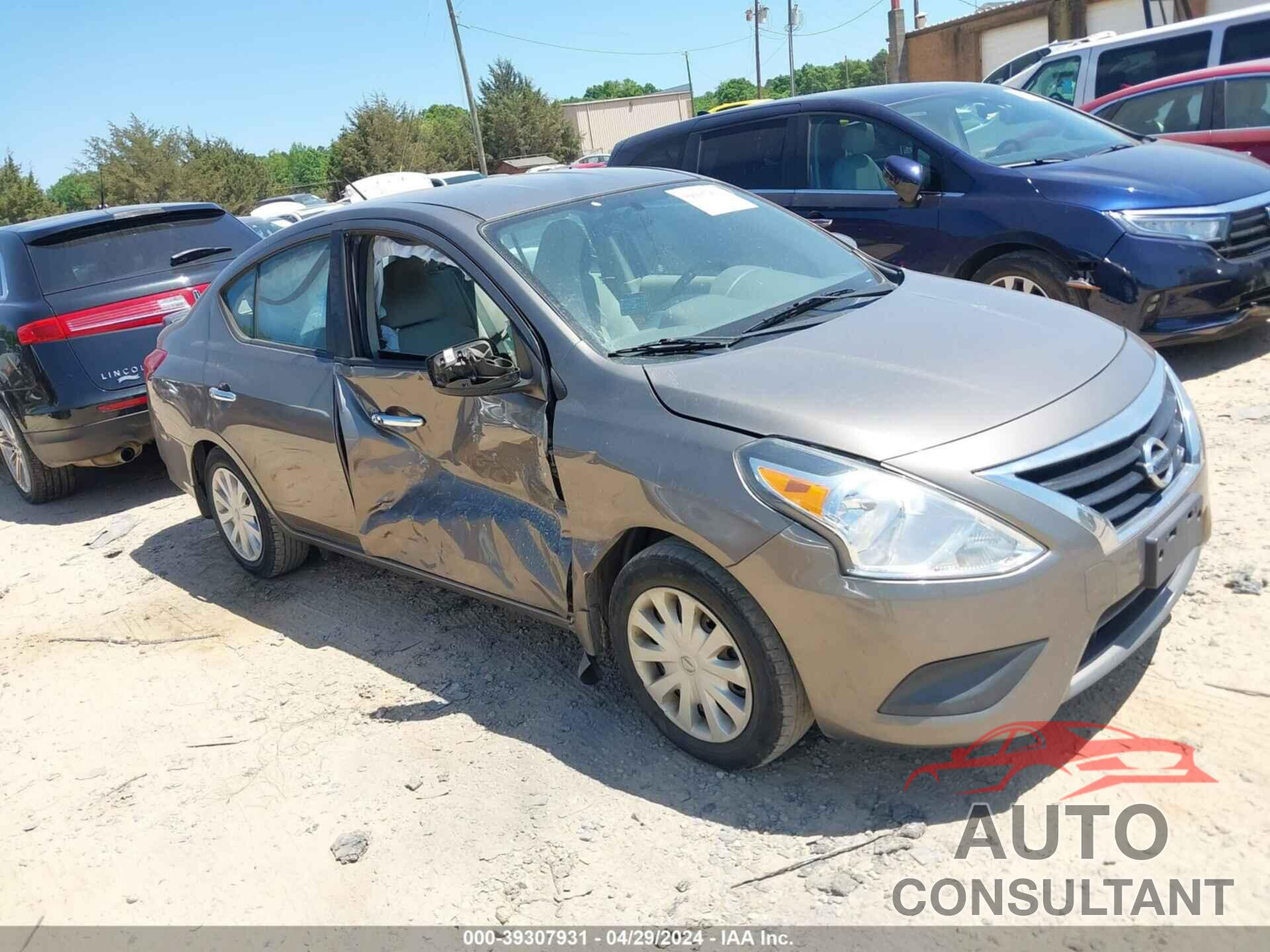 NISSAN VERSA 2016 - 3N1CN7AP9GL869537