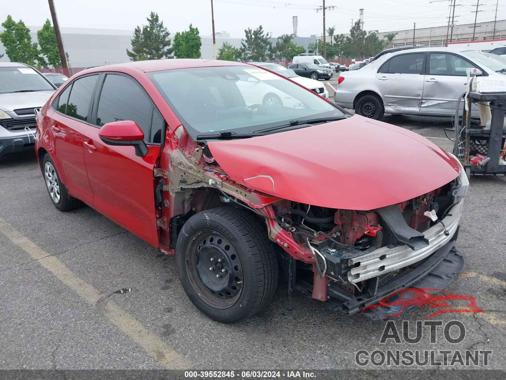 TOYOTA COROLLA 2020 - 5YFEPRAE8LP075555