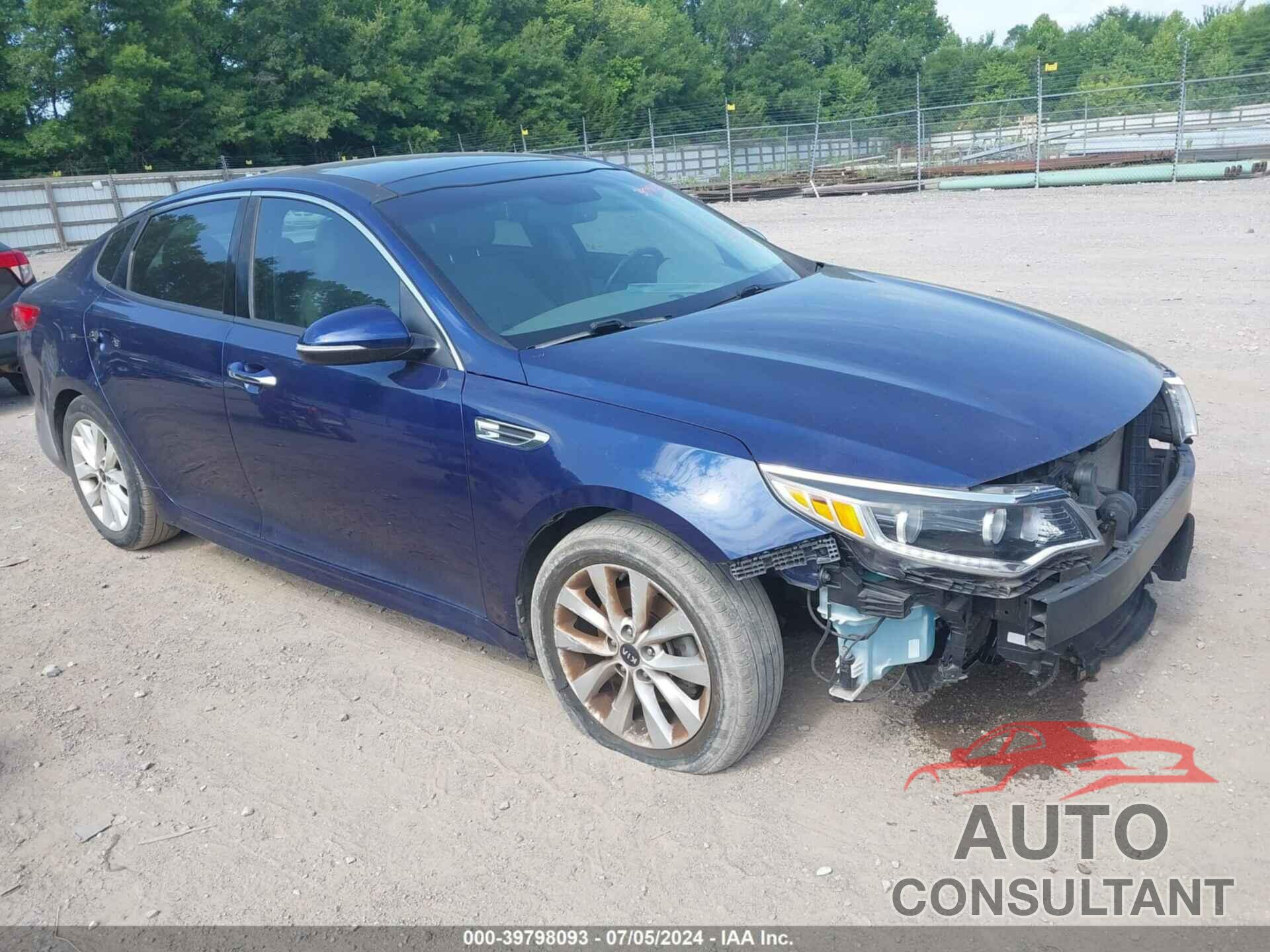 KIA OPTIMA 2016 - 5XXGU4L37GG006581