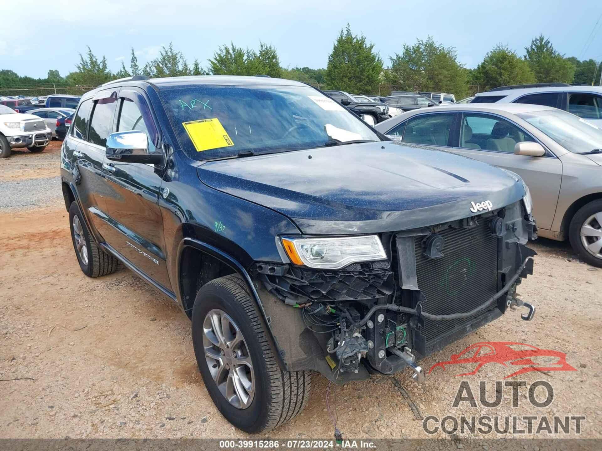JEEP GRAND CHEROKEE 2016 - 1C4RJFCG3GC350764