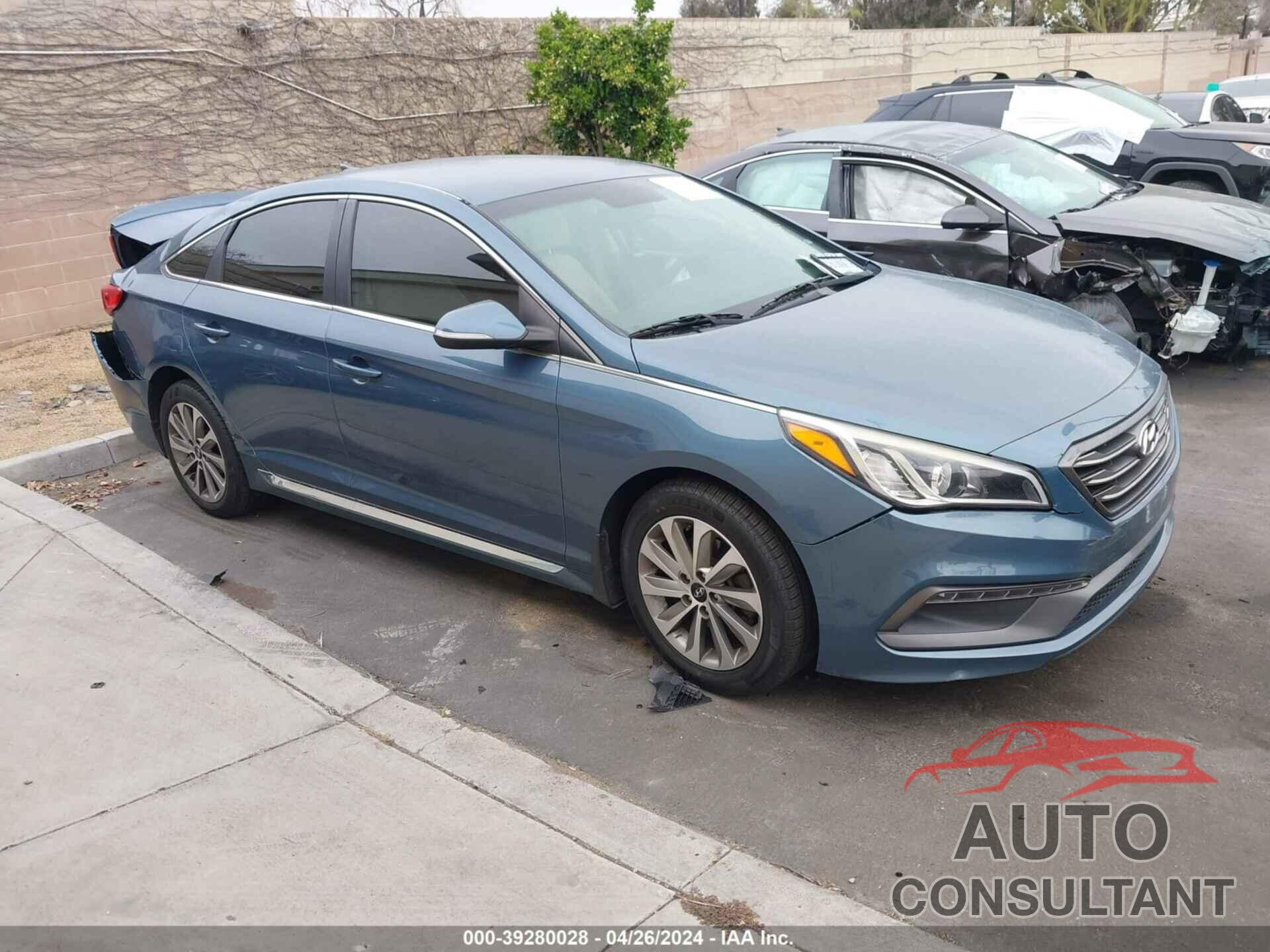 HYUNDAI SONATA 2016 - 5NPE34AF1GH286025